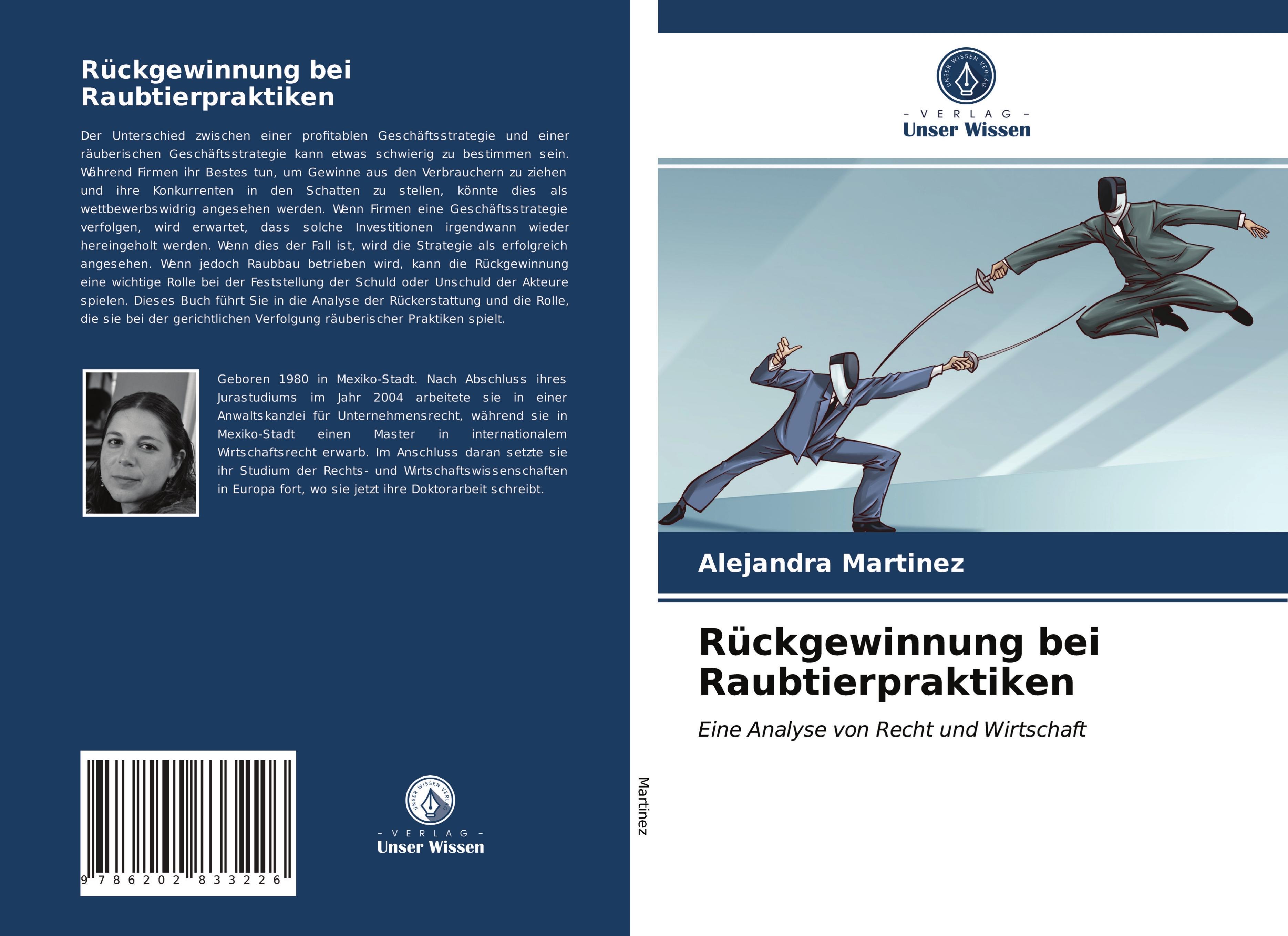 Vorderes Coverbild Rückgewinnung bei Raubtierpraktiken