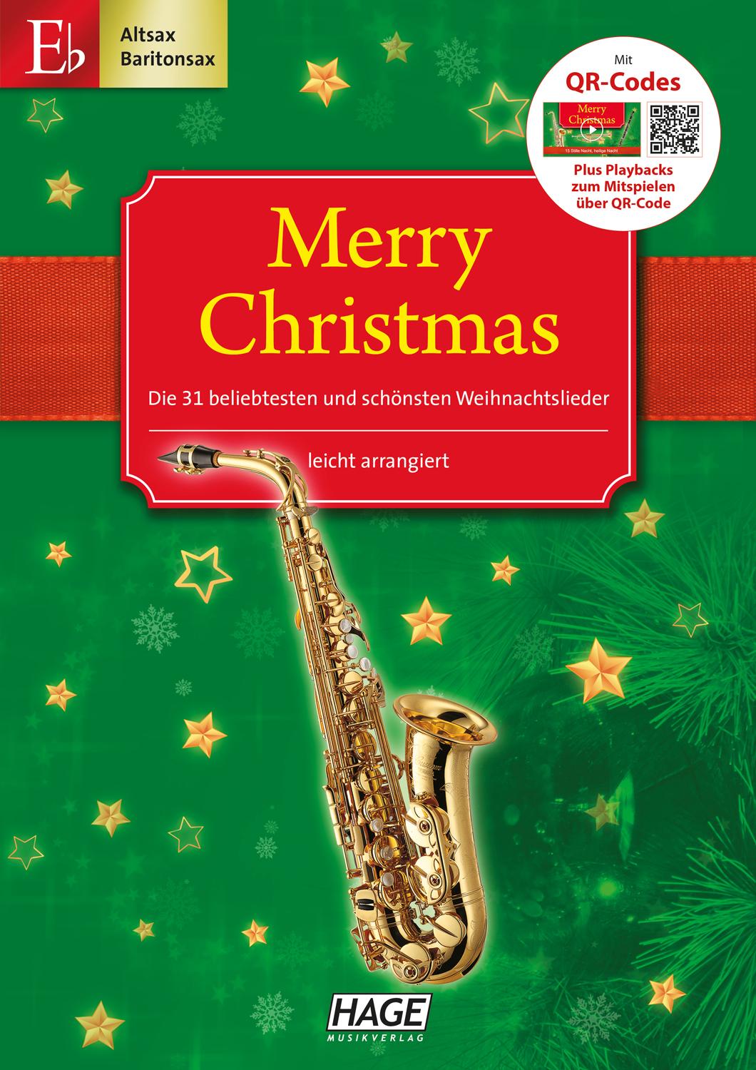 Vorderes Coverbild Merry Christmas für Es-Instrumente