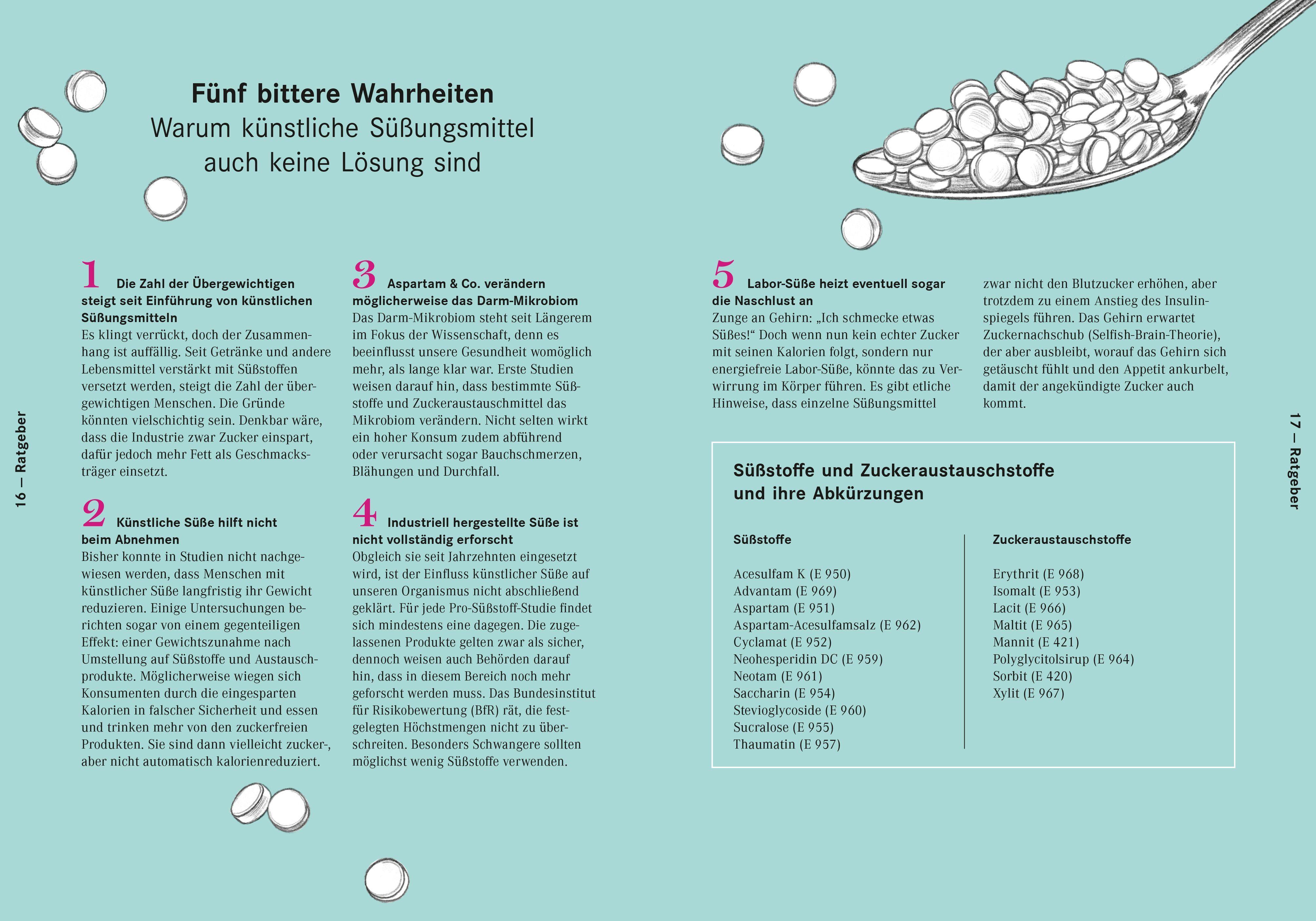 Beispielinhalt (Bild) Apotheken Umschau: Gesünder essen - zuckerarm