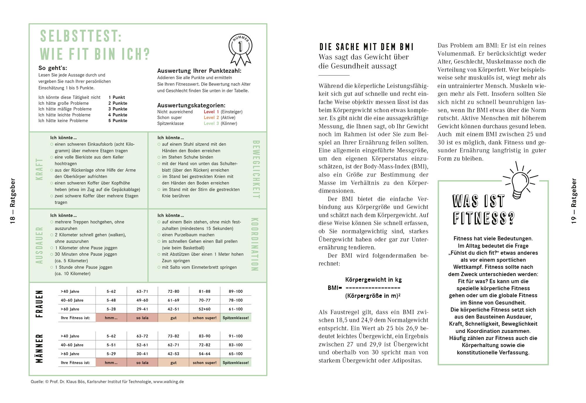 Beispielinhalt (Bild) Apotheken Umschau: Fit in 12 Wochen