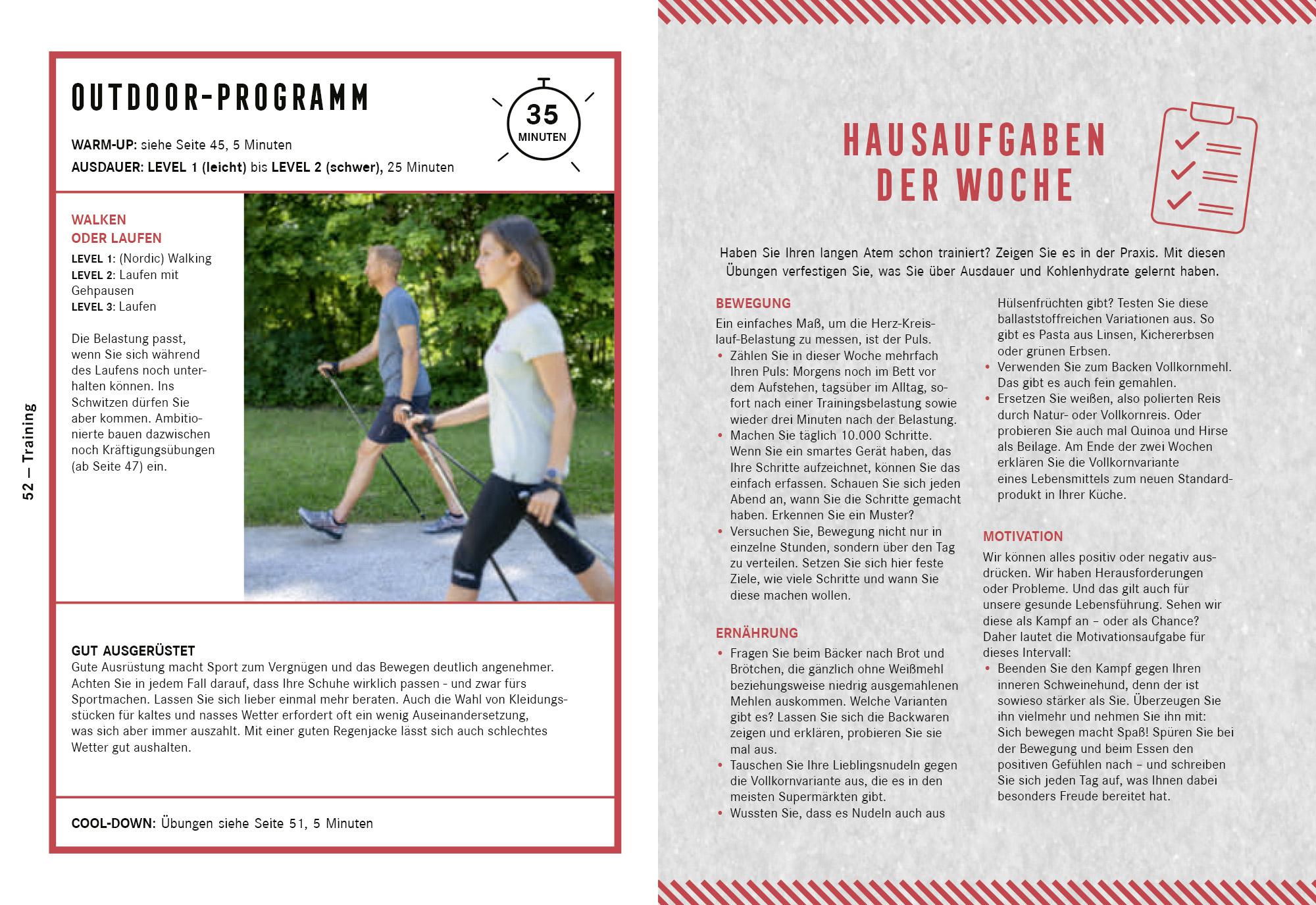 Beispielinhalt (Bild) Apotheken Umschau: Fit in 12 Wochen