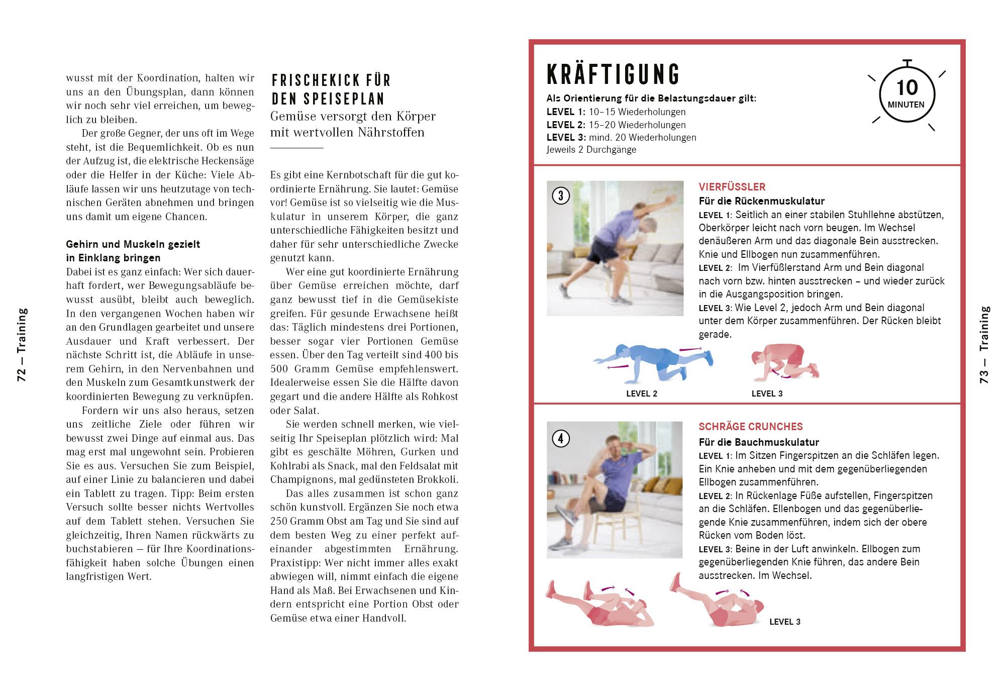 Beispielinhalt (Bild) Apotheken Umschau: Fit in 12 Wochen