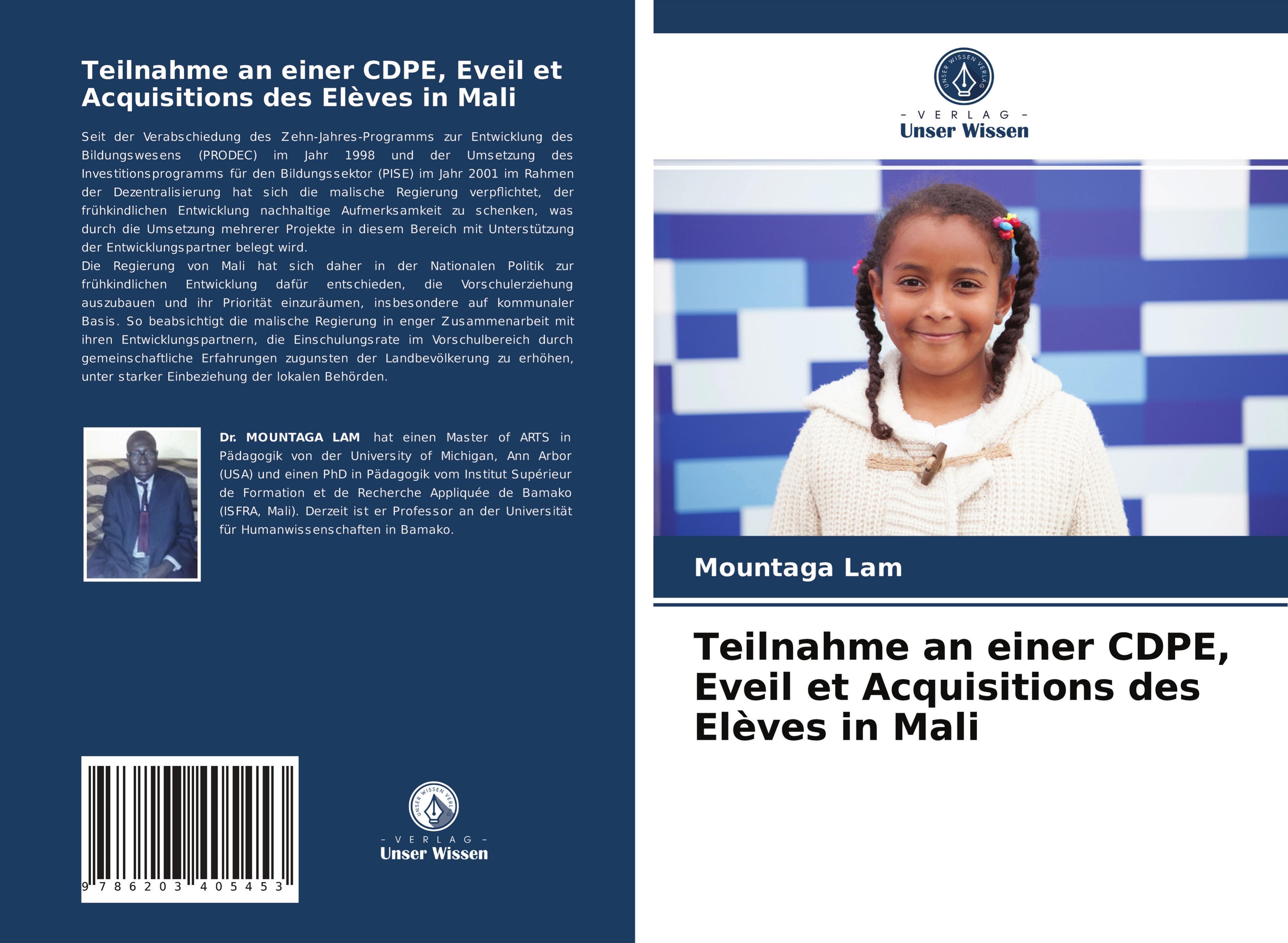 Vorderes Coverbild Teilnahme an einer CDPE, Eveil et Acquisitions des Elèves in Mali