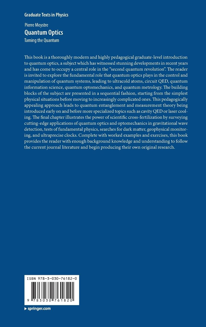 Rückseitencover Quantum Optics