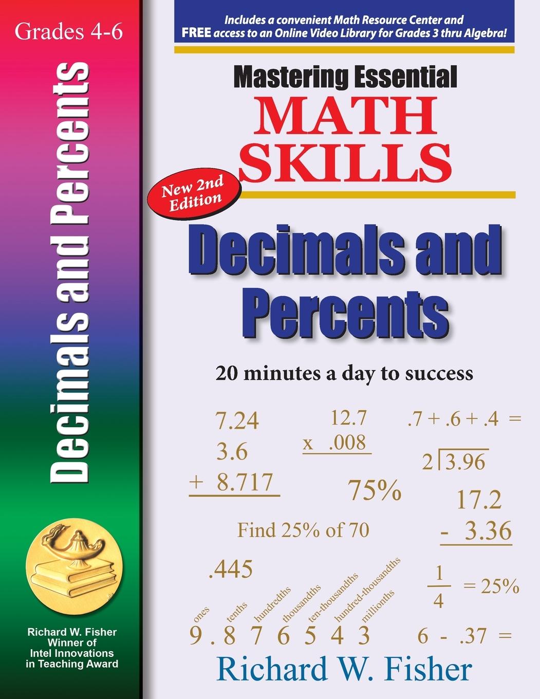 Vorderes Coverbild Mastering Essential Math Skills Decimals and Percents, 2nd Edition