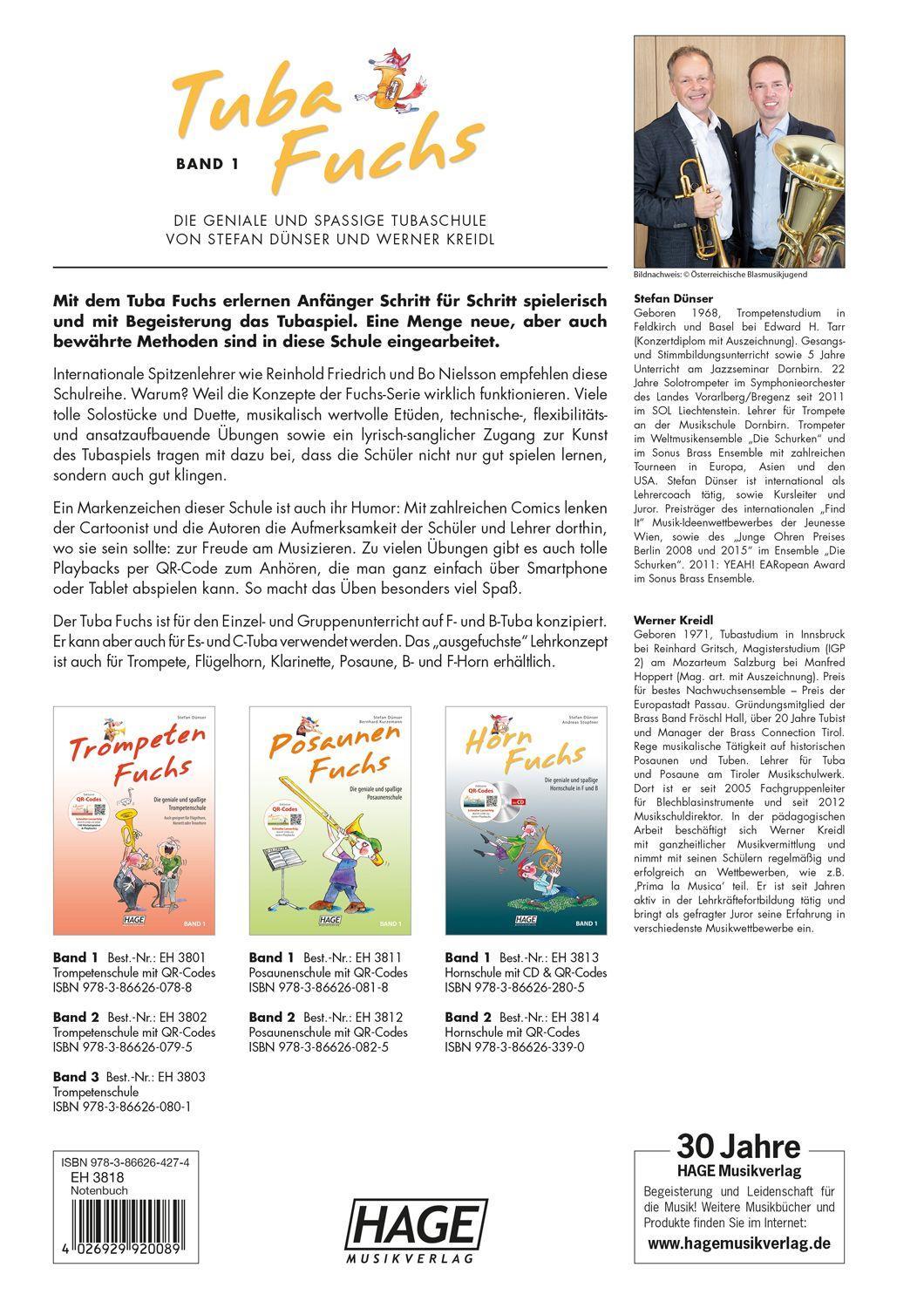 Beispielinhalt (Bild) Tuba Fuchs Band 1