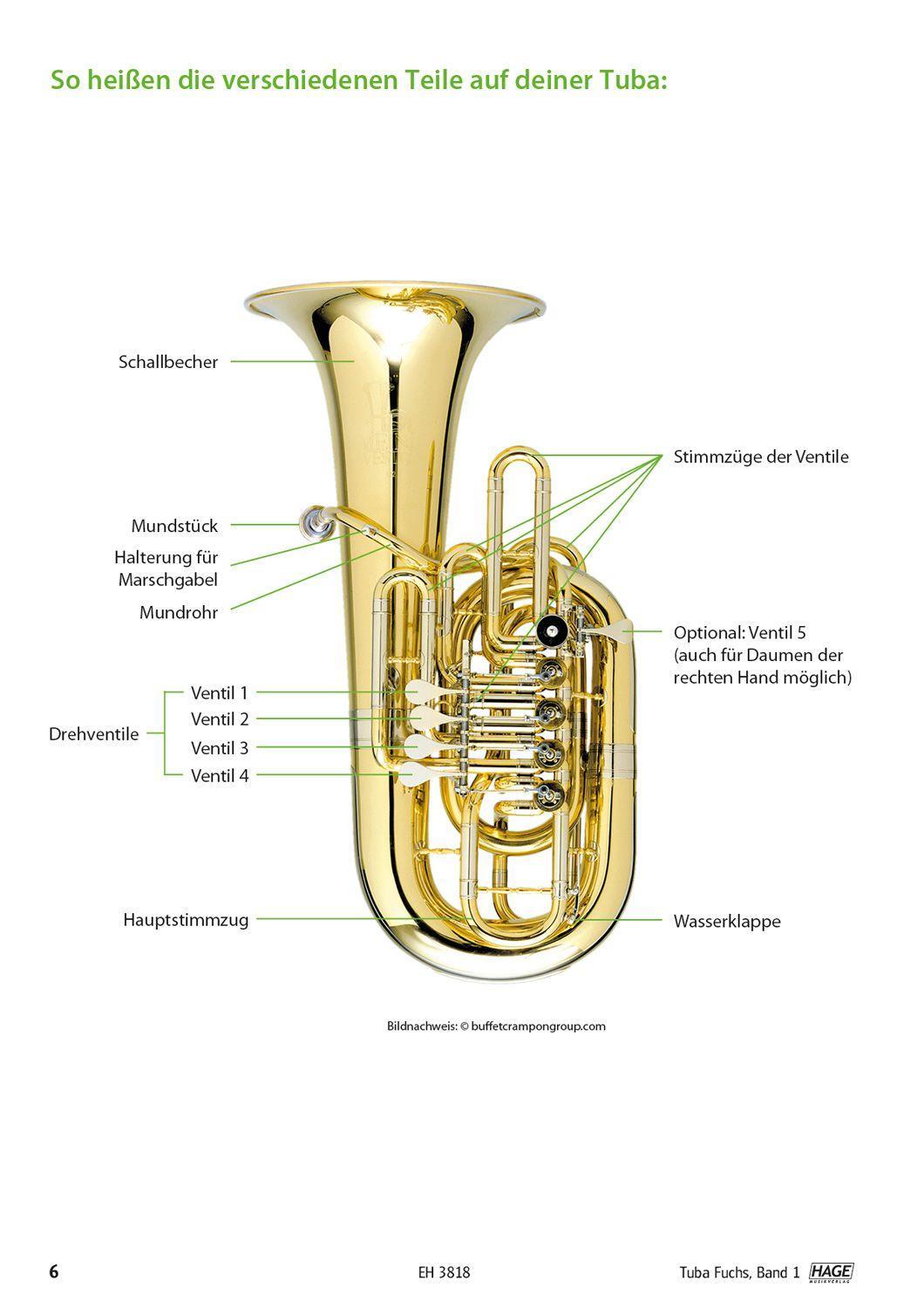 Beispielinhalt (Bild) Tuba Fuchs Band 1