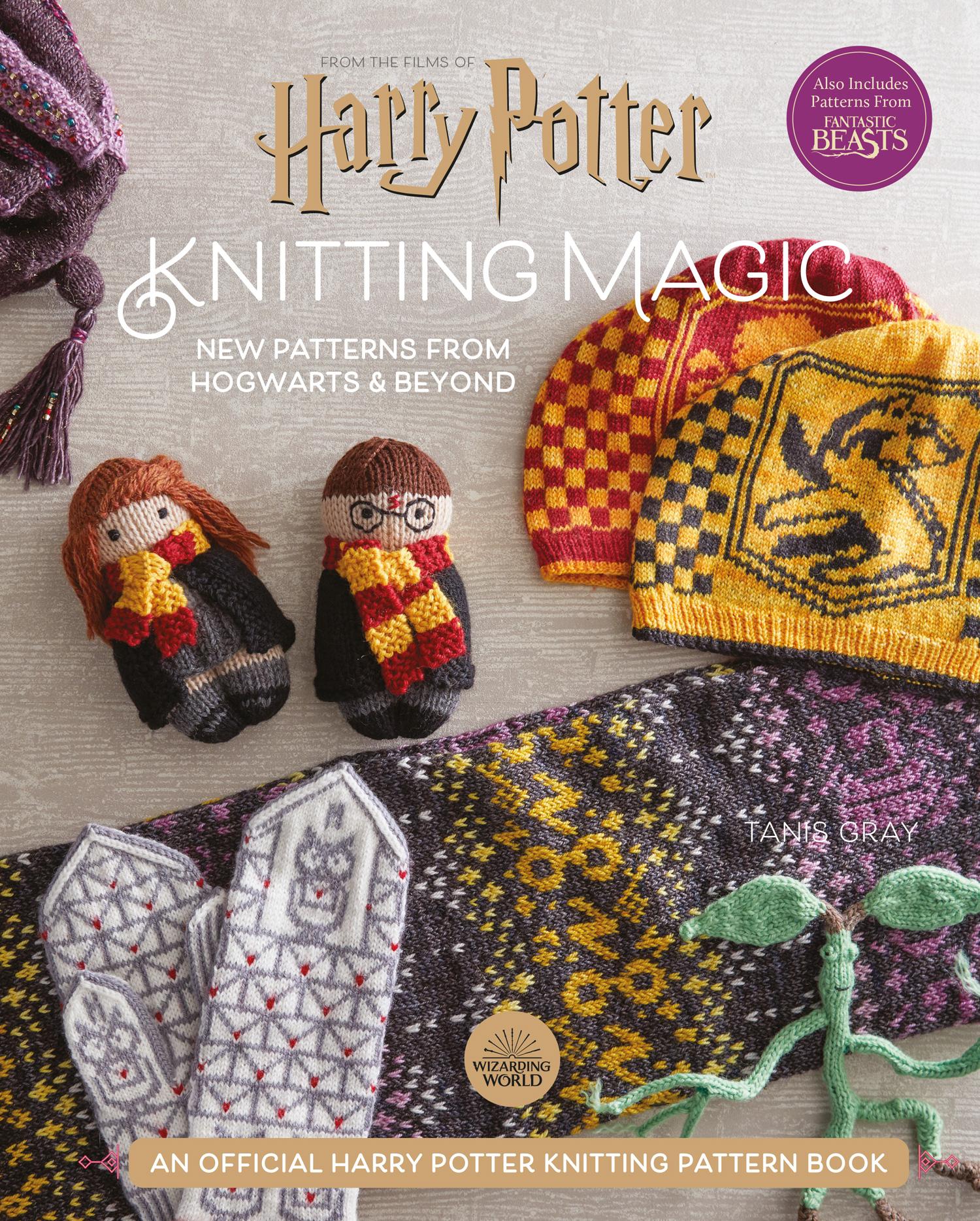 Vorderes Coverbild Harry Potter Knitting Magic