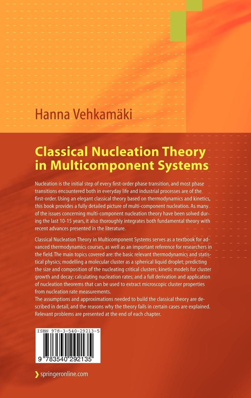 Rückseitencover Classical Nucleation Theory in Multicomponent Systems
