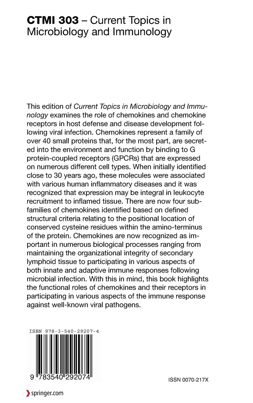 Rückseitencover Chemokines and Viral Infection