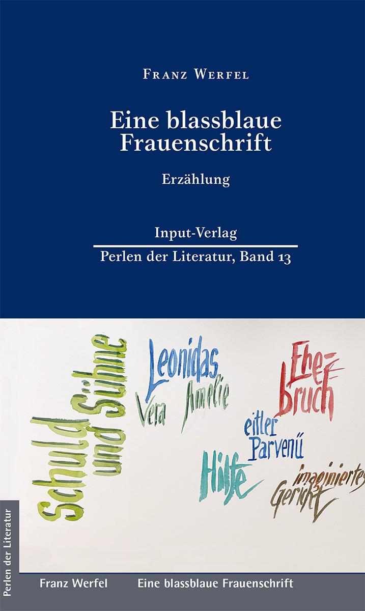 Vorderes Coverbild Eine blassblaue Frauenschrift