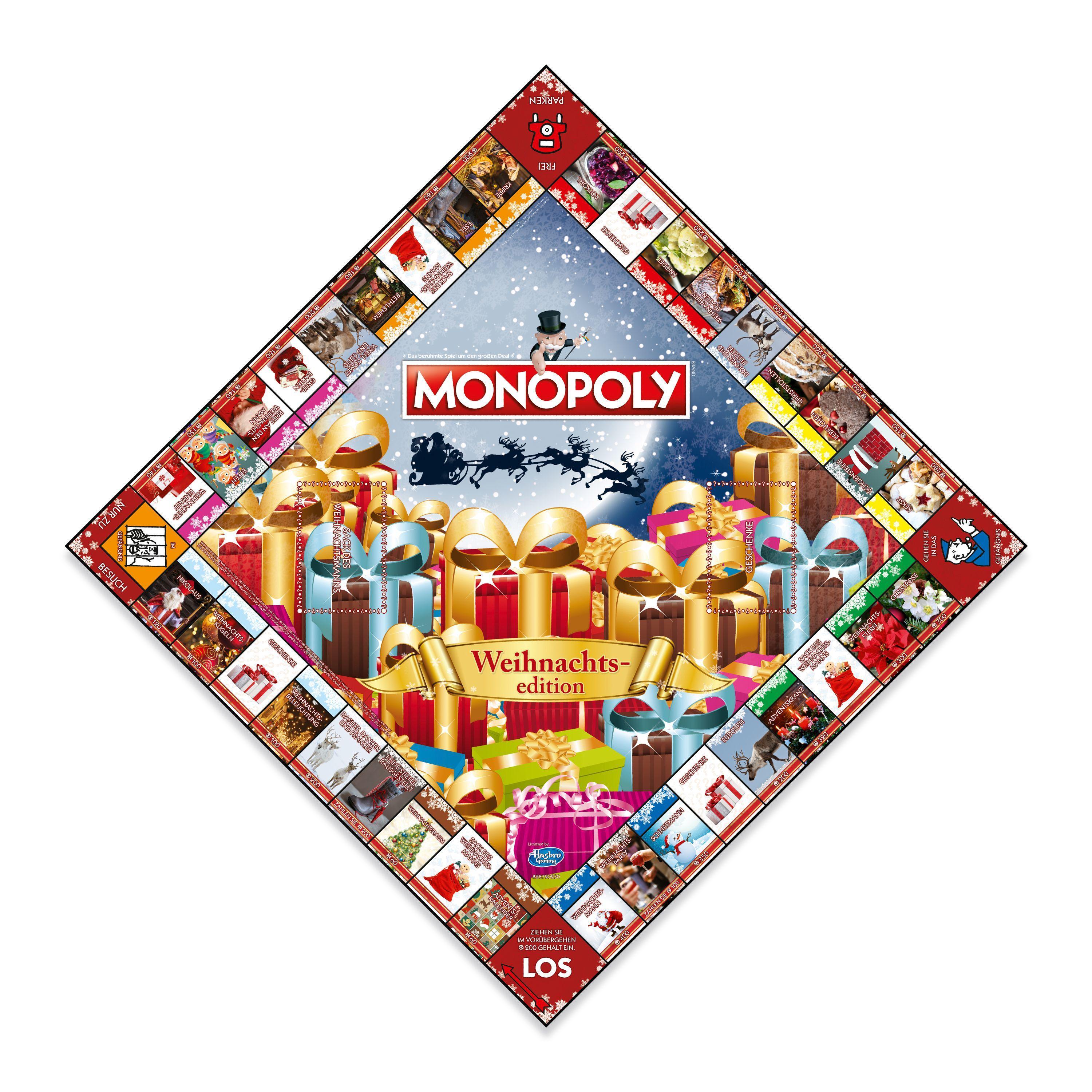 Beispielinhalt (Bild) Monopoly Weihnachten