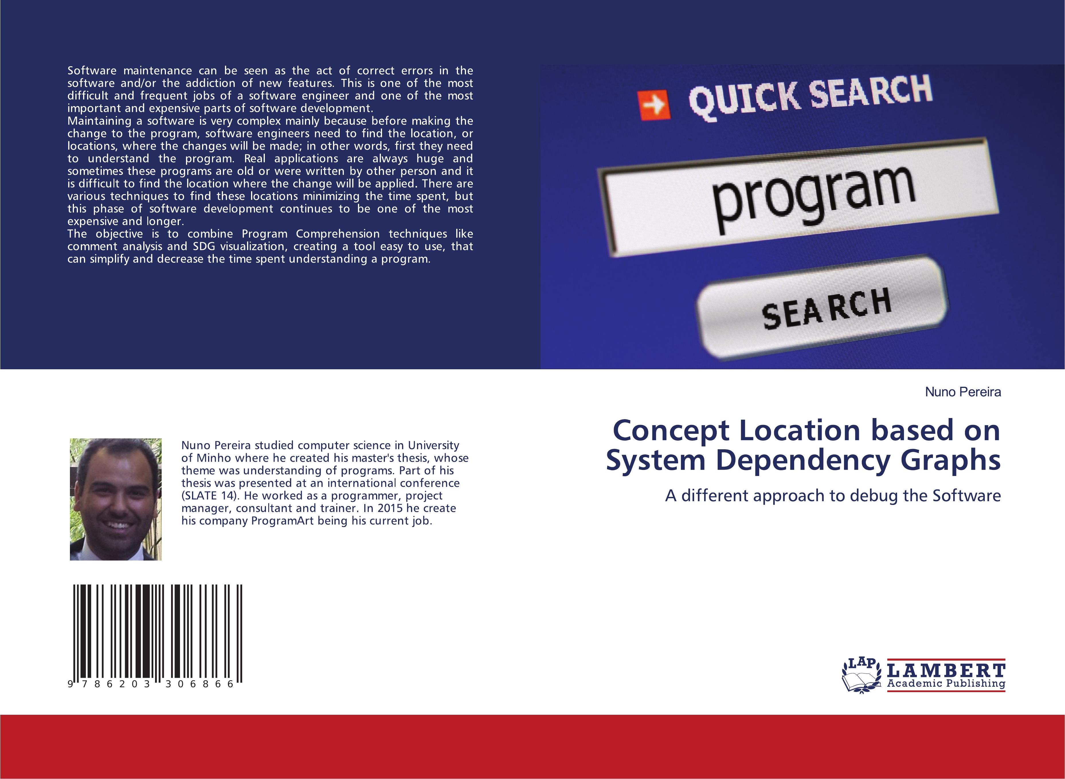 Vorderes Coverbild Concept Location based on System Dependency Graphs