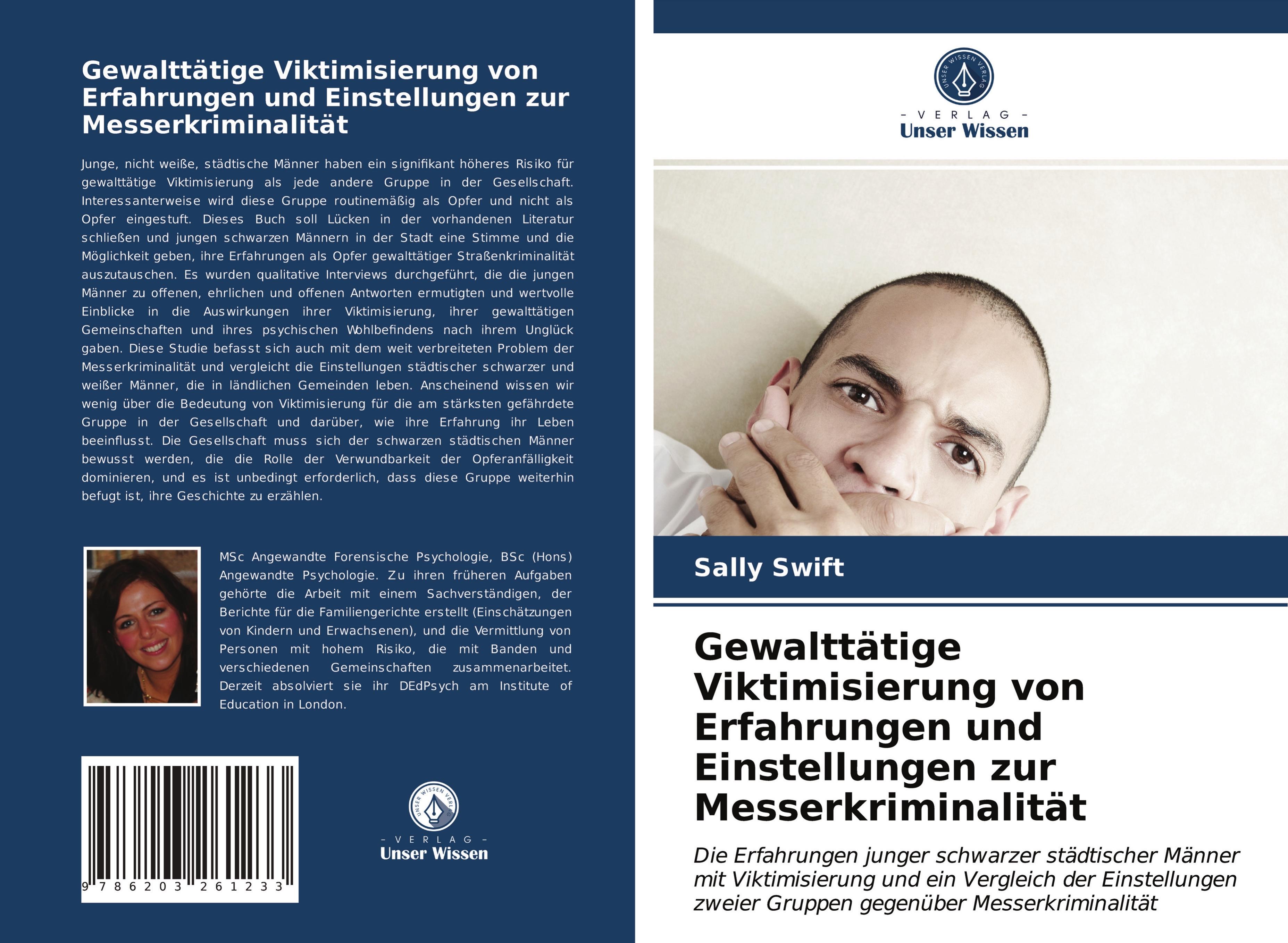 Vorderes Coverbild Gewalttätige Viktimisierung von Erfahrungen und Einstellungen zur Messerkriminalität