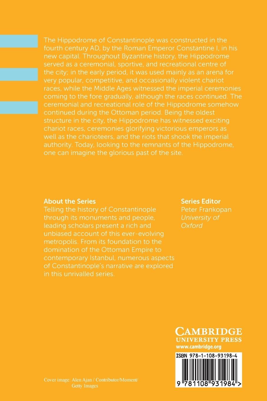 Rückseitencover The Hippodrome of Constantinople