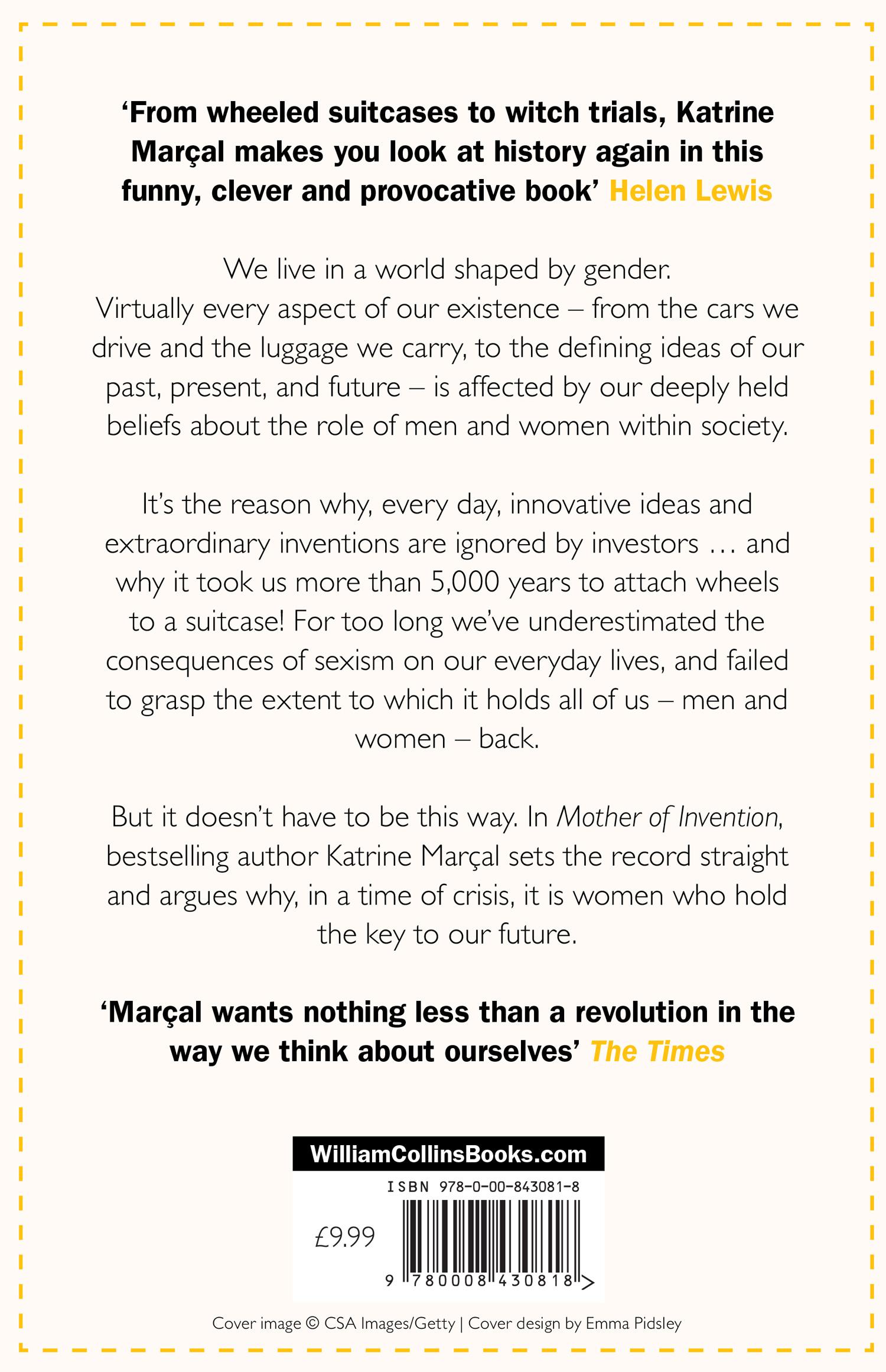 Rückseitencover Mother of Invention