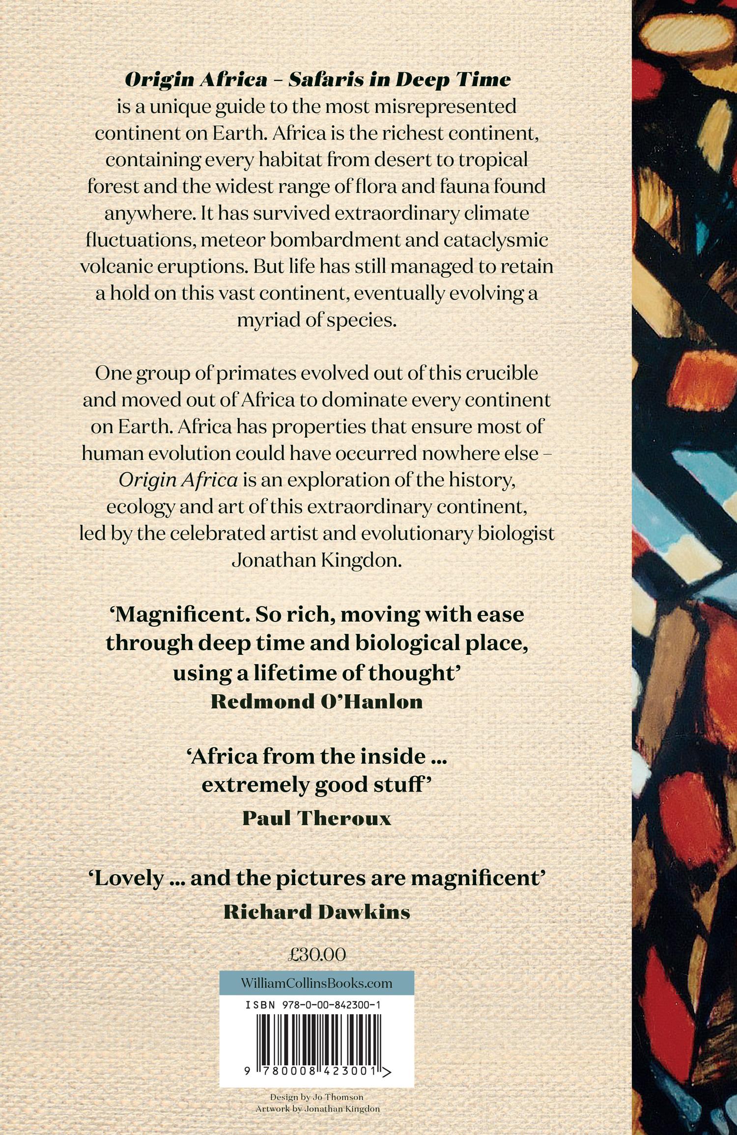 Rückseitencover Origin Africa