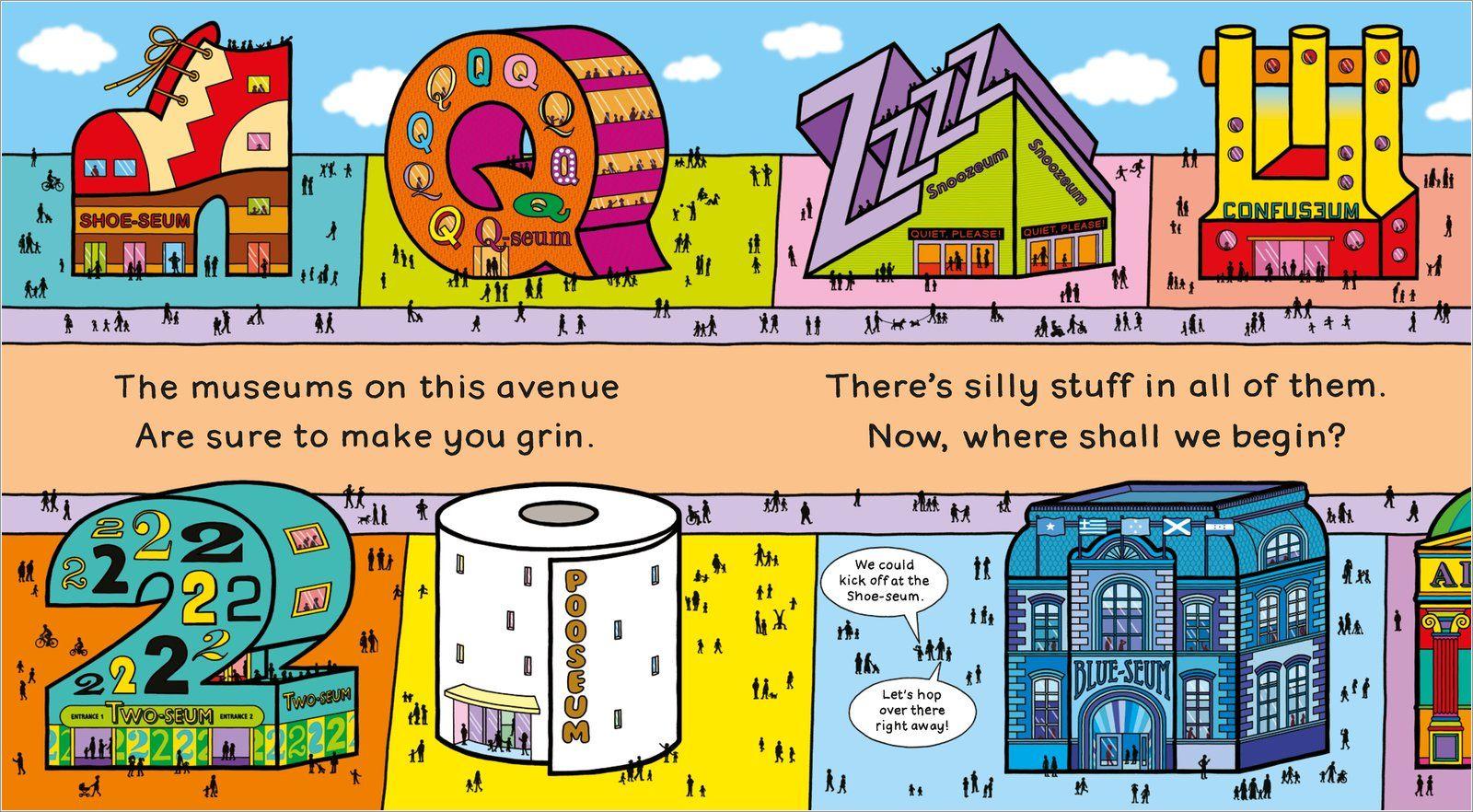 Beispielinhalt (Bild) Super Silly Museums