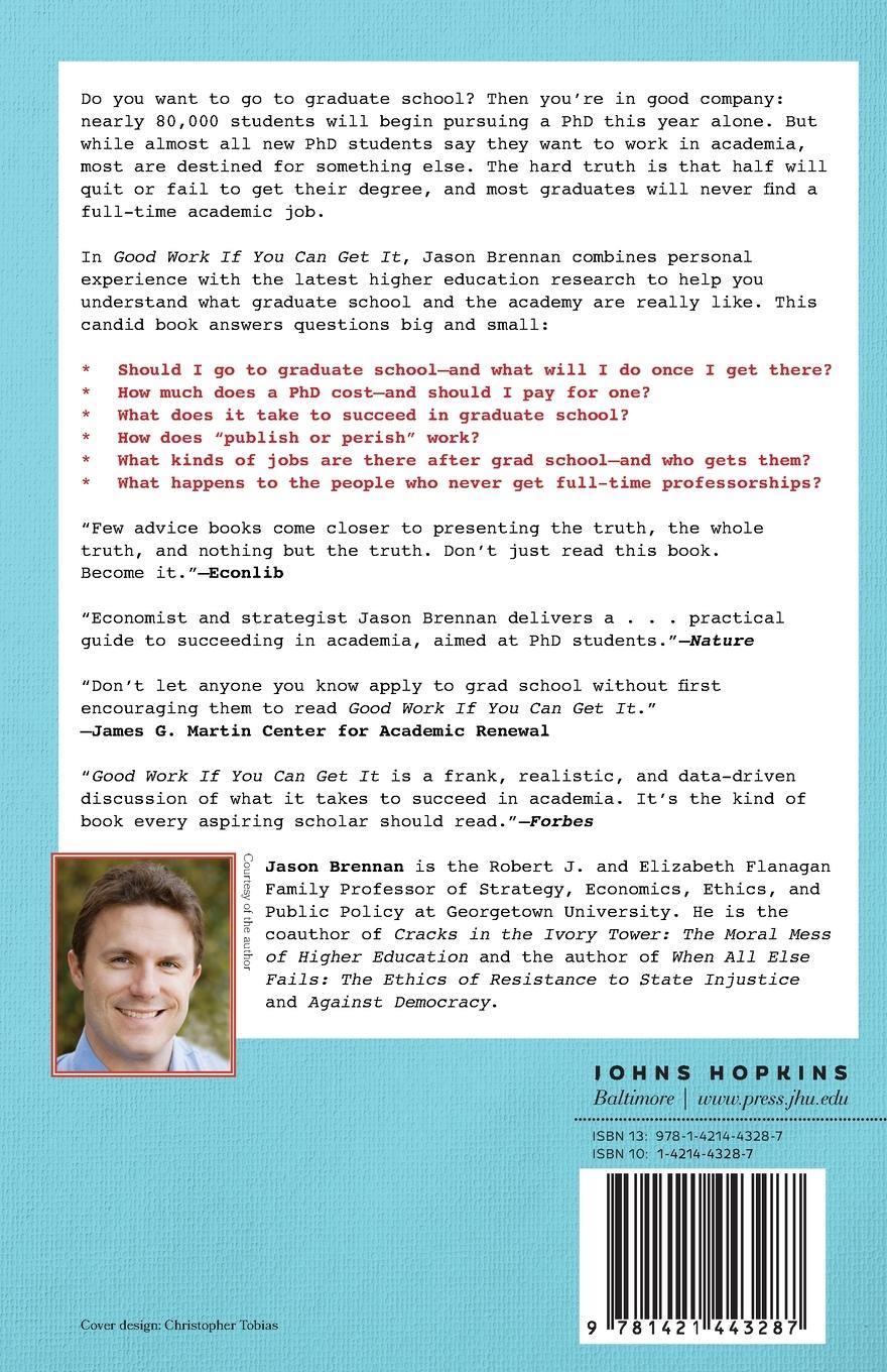 Rückseitencover Good Work If You Can Get It