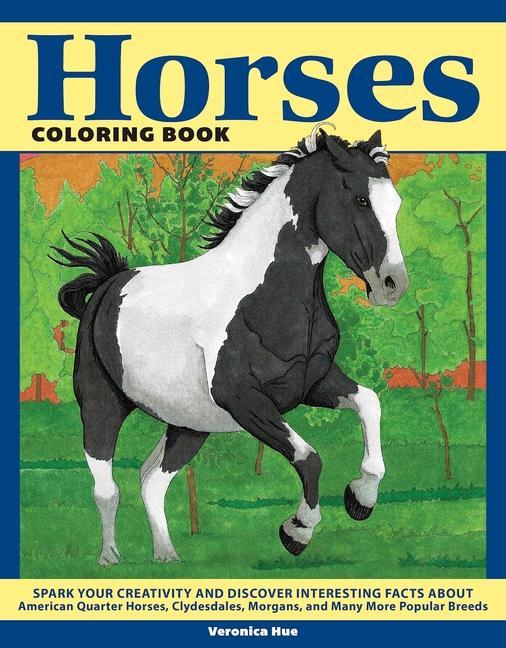 Vorderes Coverbild Horses Coloring Book