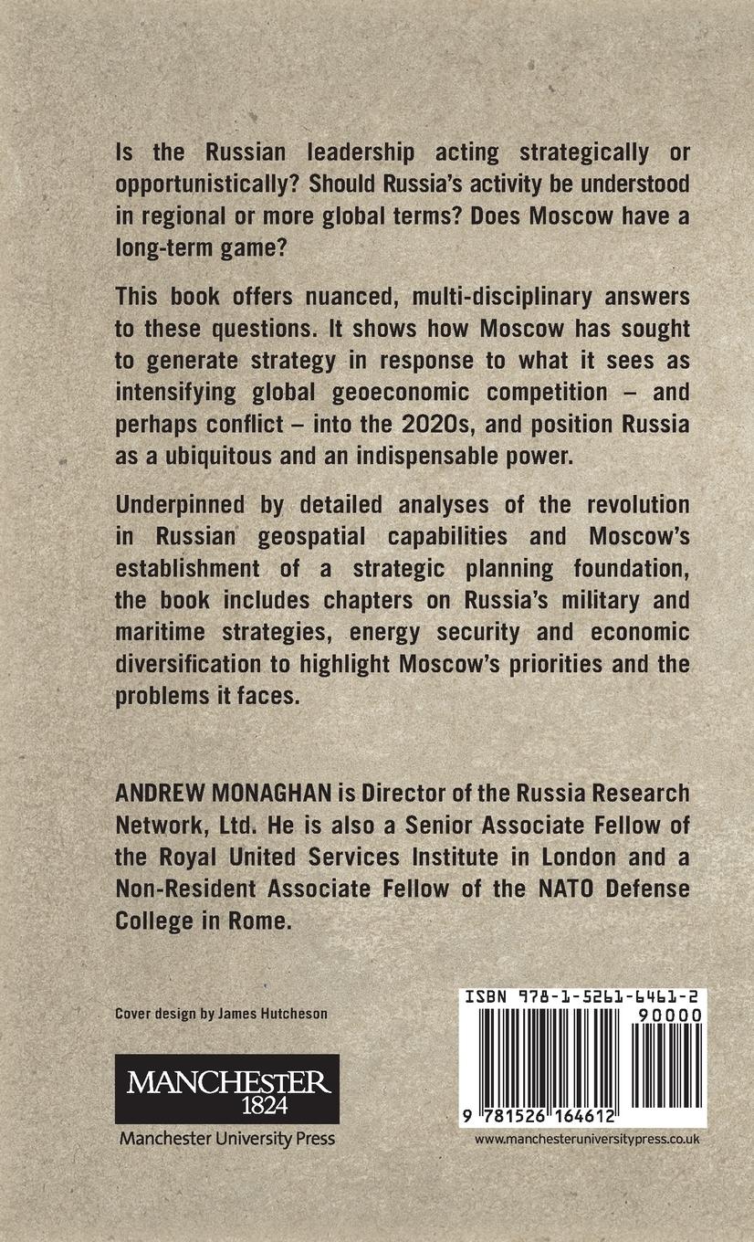 Rückseitencover Russian Grand Strategy in the era of global power competition