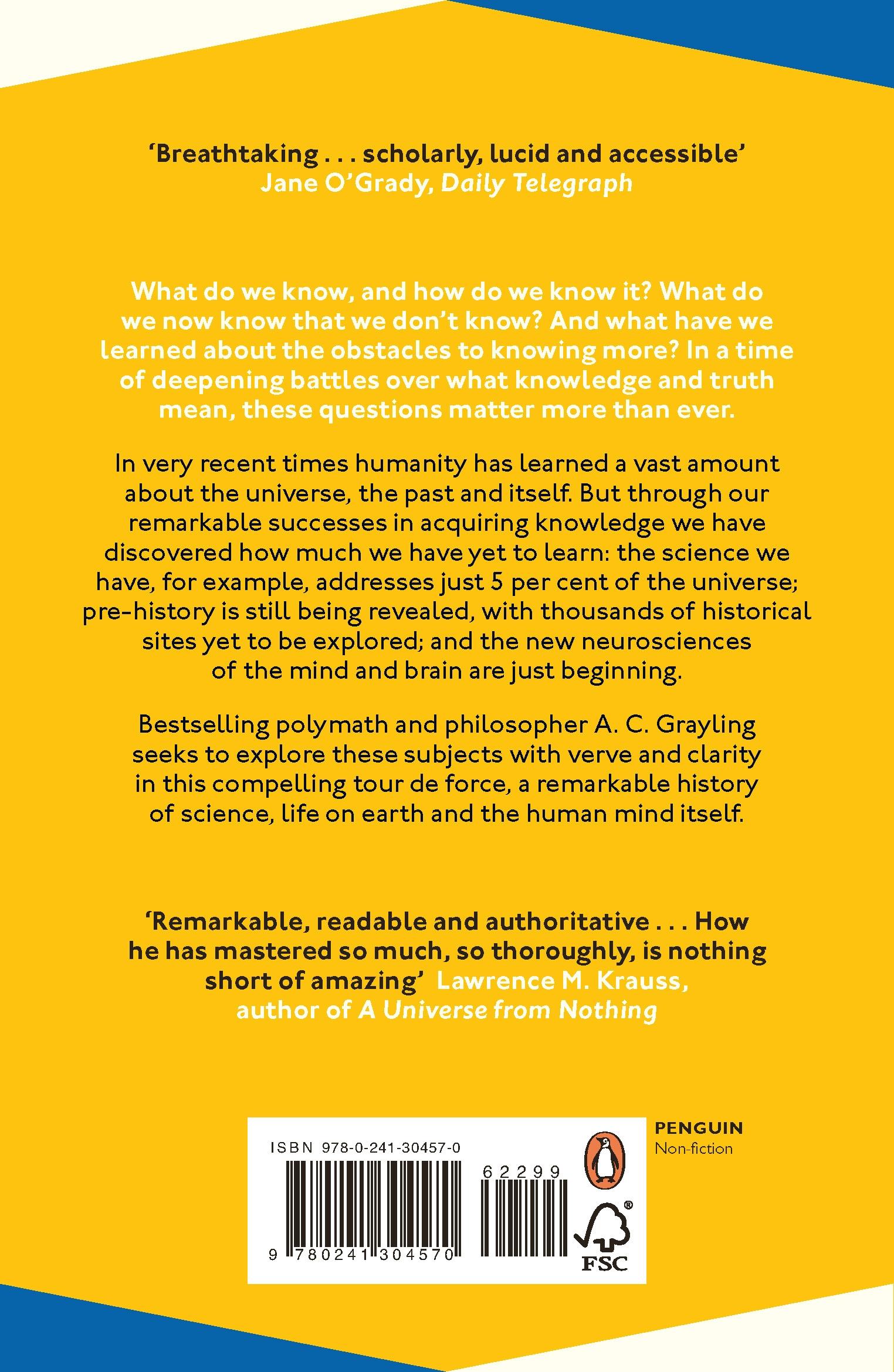 Rückseitencover The Frontiers of Knowledge