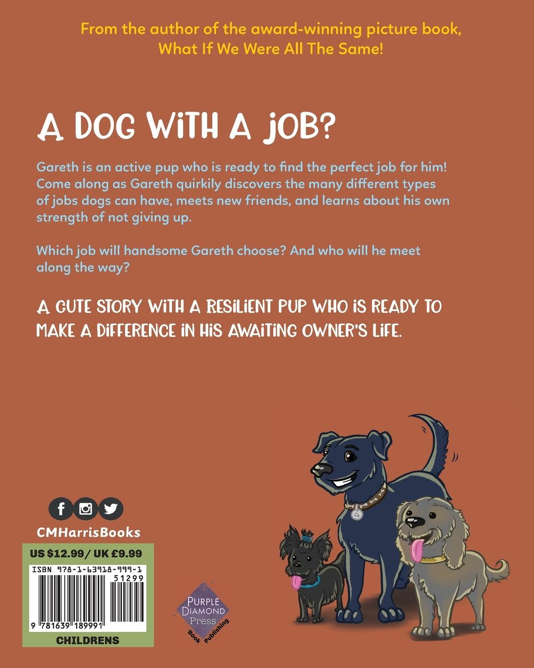 Rückseitencover Gareth Gets a Job