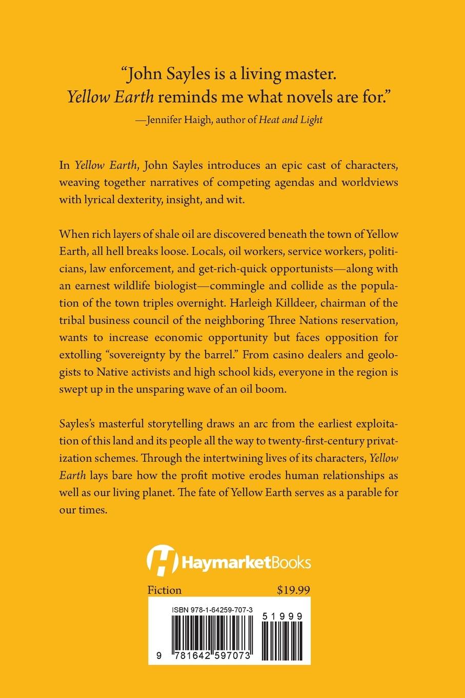 Rückseitencover Yellow Earth