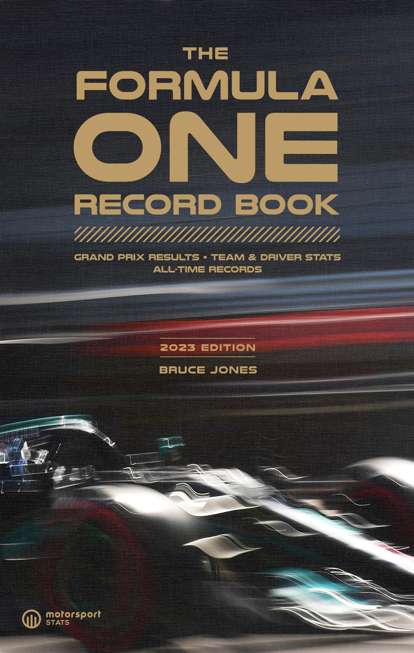 Vorderes Coverbild The Formula One Record Book (2023)