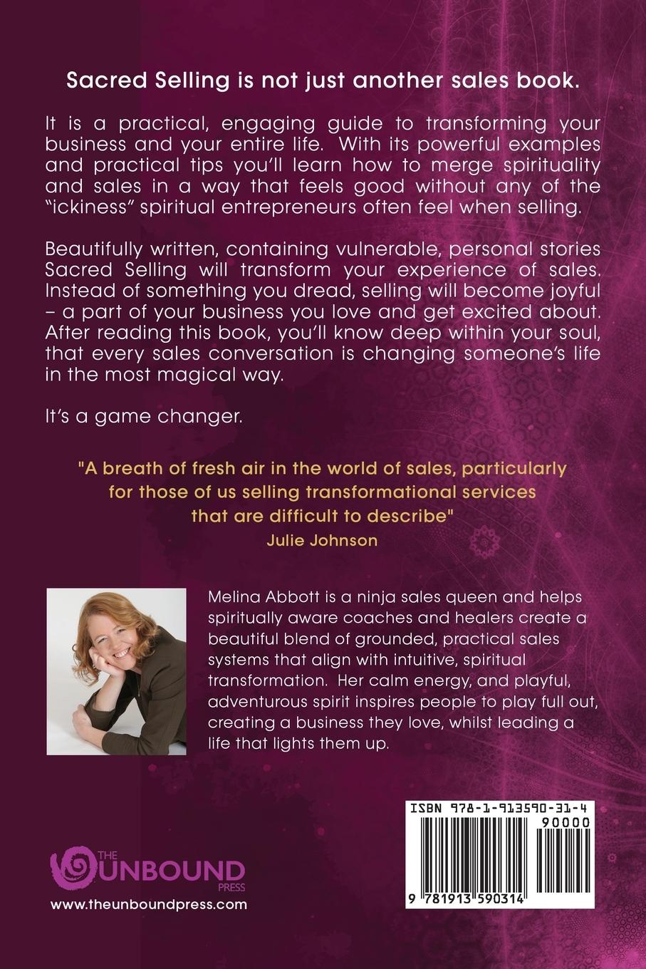 Rückseitencover Sacred Selling