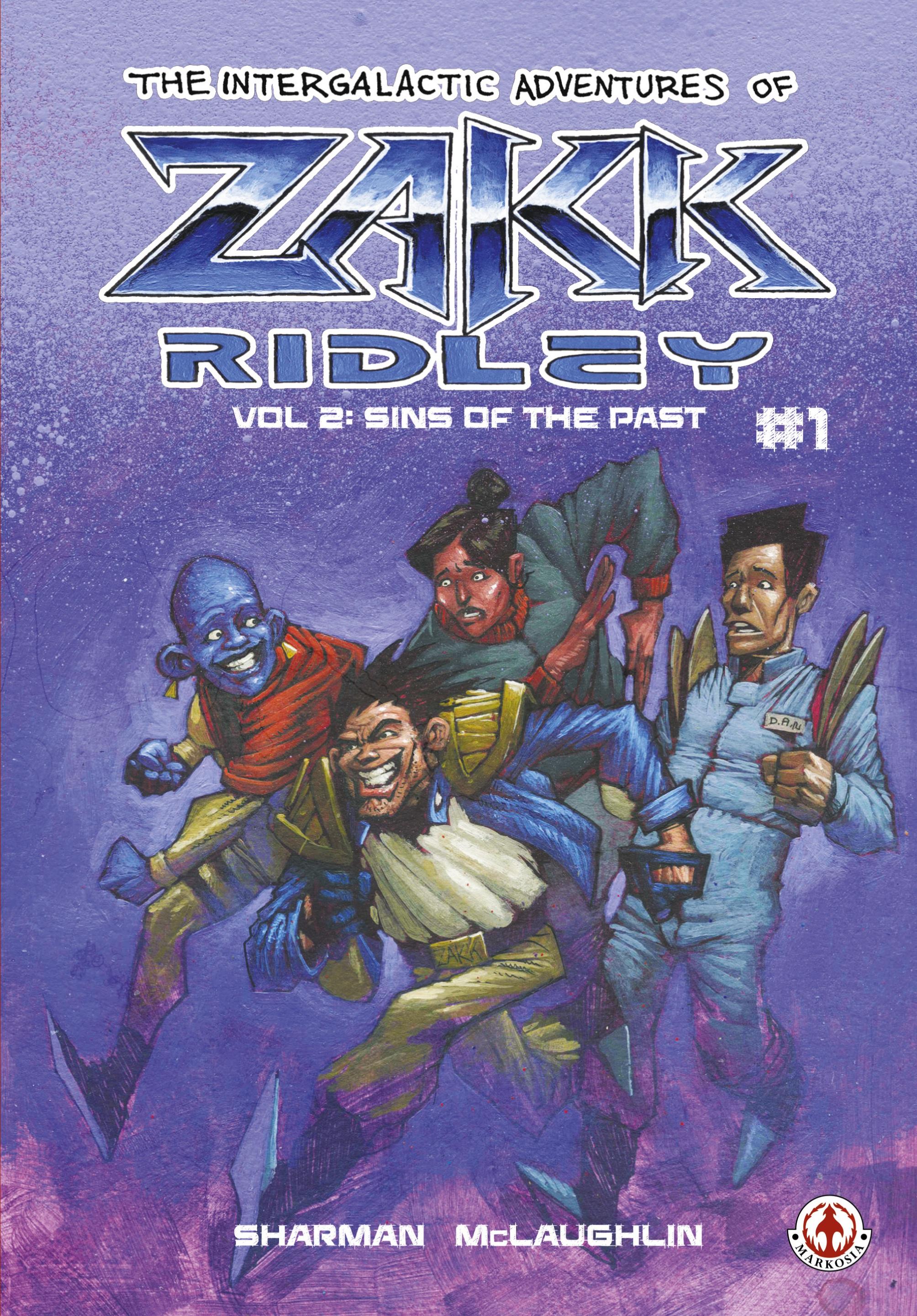 Vorderes Coverbild The Intergalactic Adventures Of Zakk Ridley Vol 2