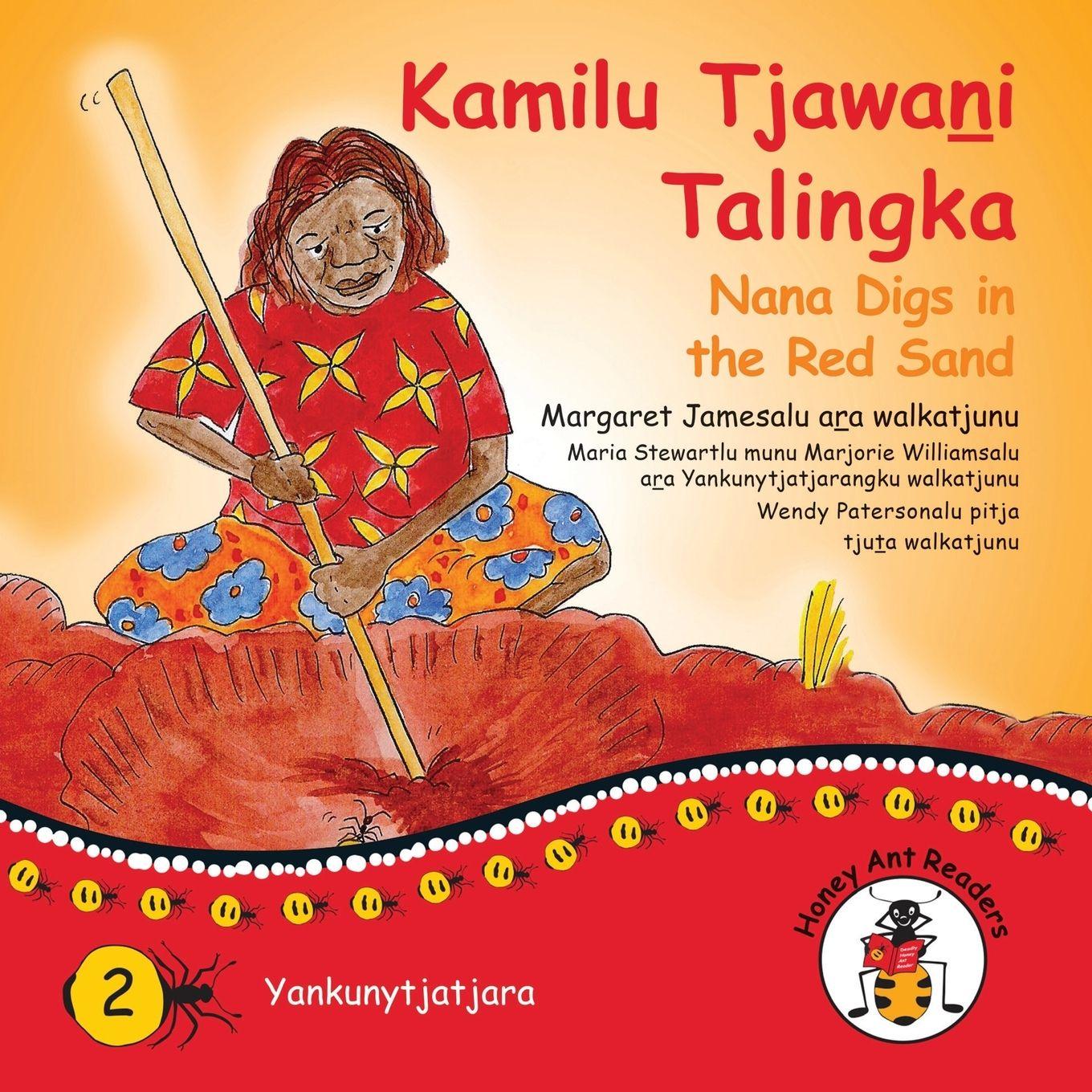 Vorderes Coverbild Kamilu Tjawani Talingka - Nana Digs In The Red Sand