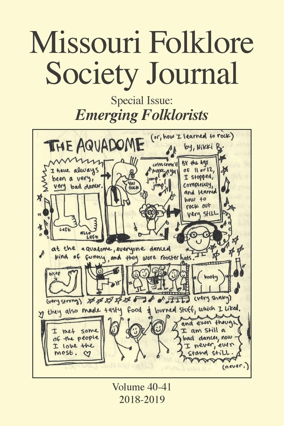 Vorderes Coverbild Missouri Folklore Society Journal (Vols. 40-41): Emerging Folklorists