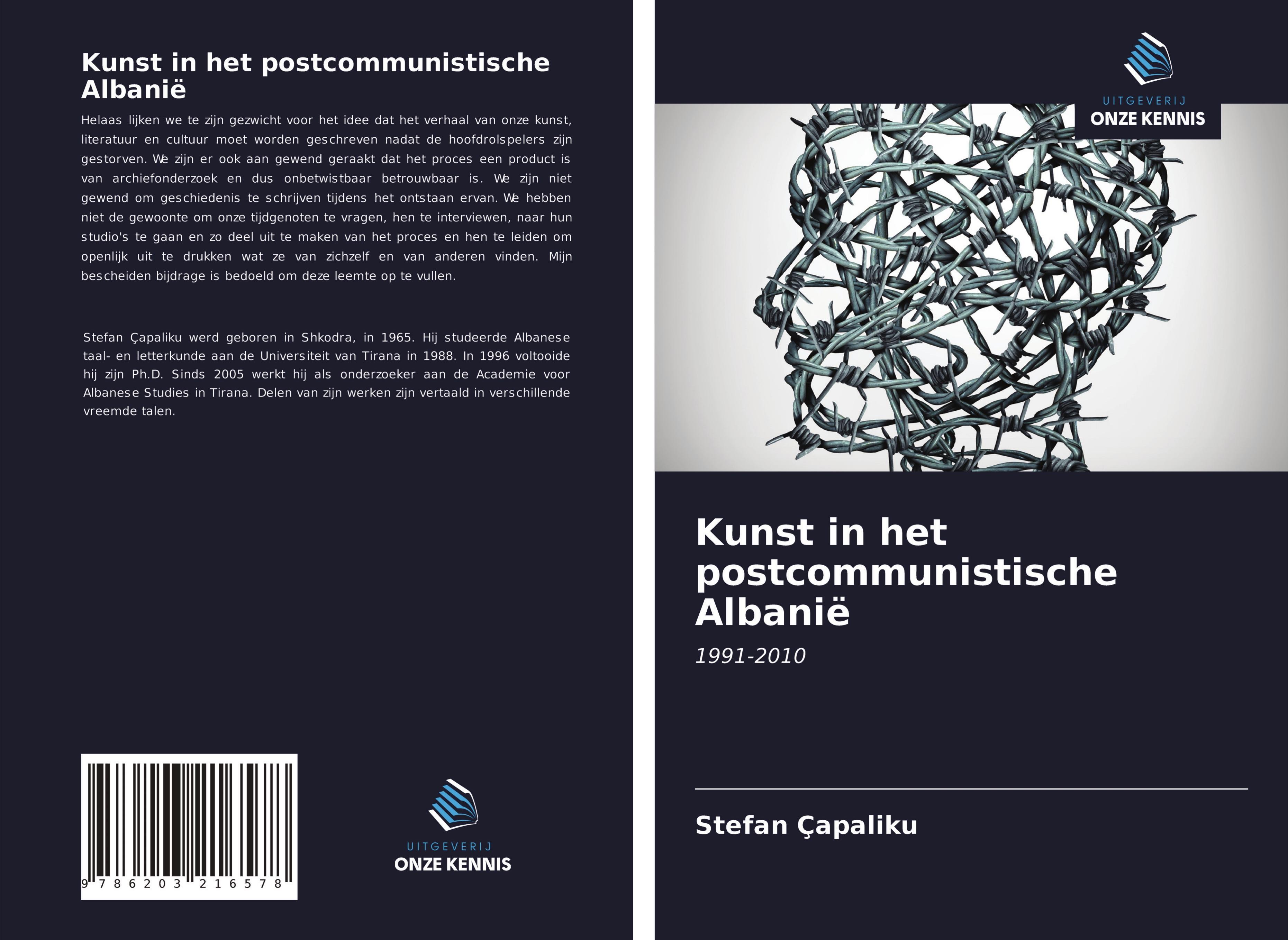 Vorderes Coverbild Kunst in het postcommunistische Albanië