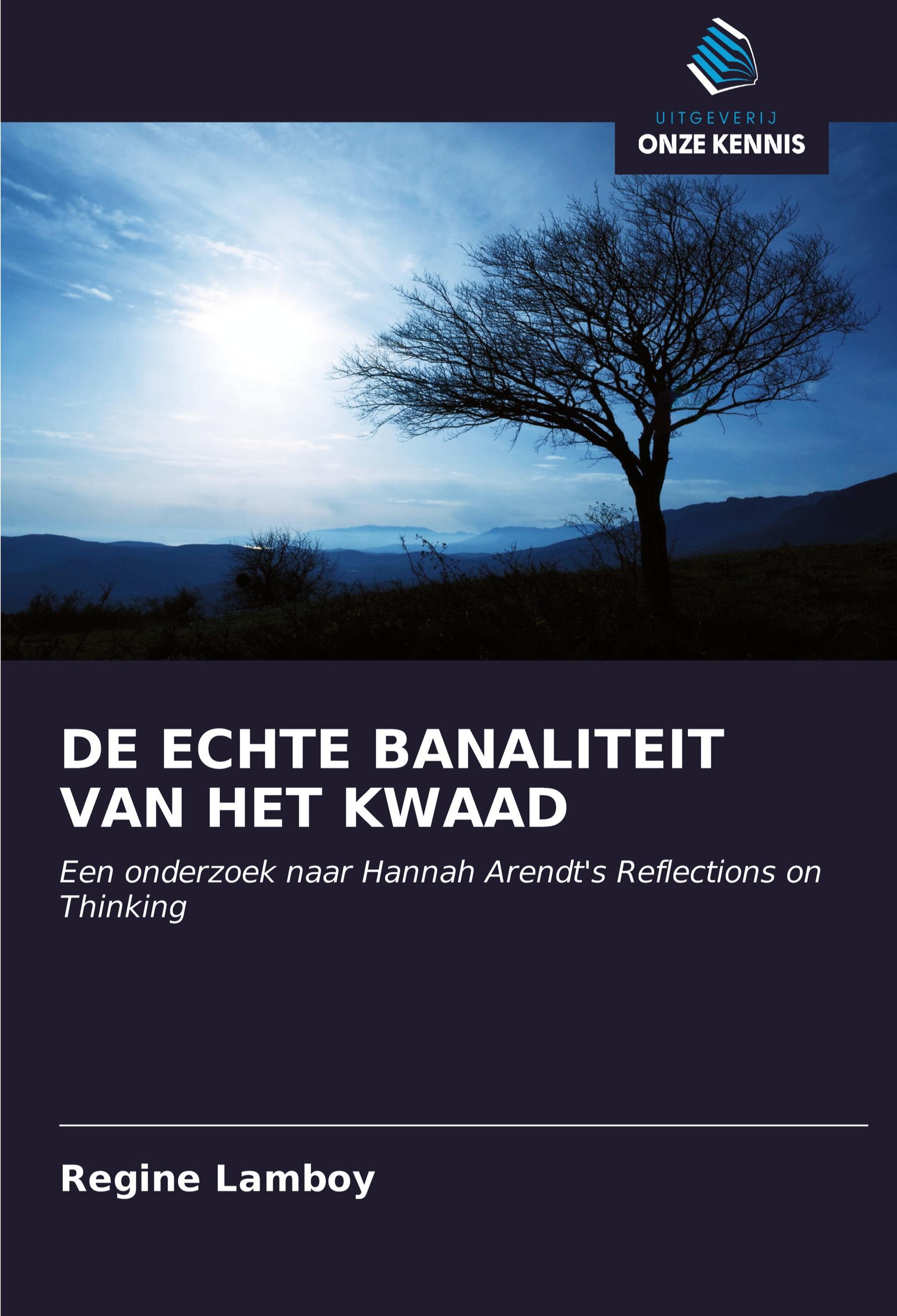 Vorderes Coverbild DE ECHTE BANALITEIT VAN HET KWAAD