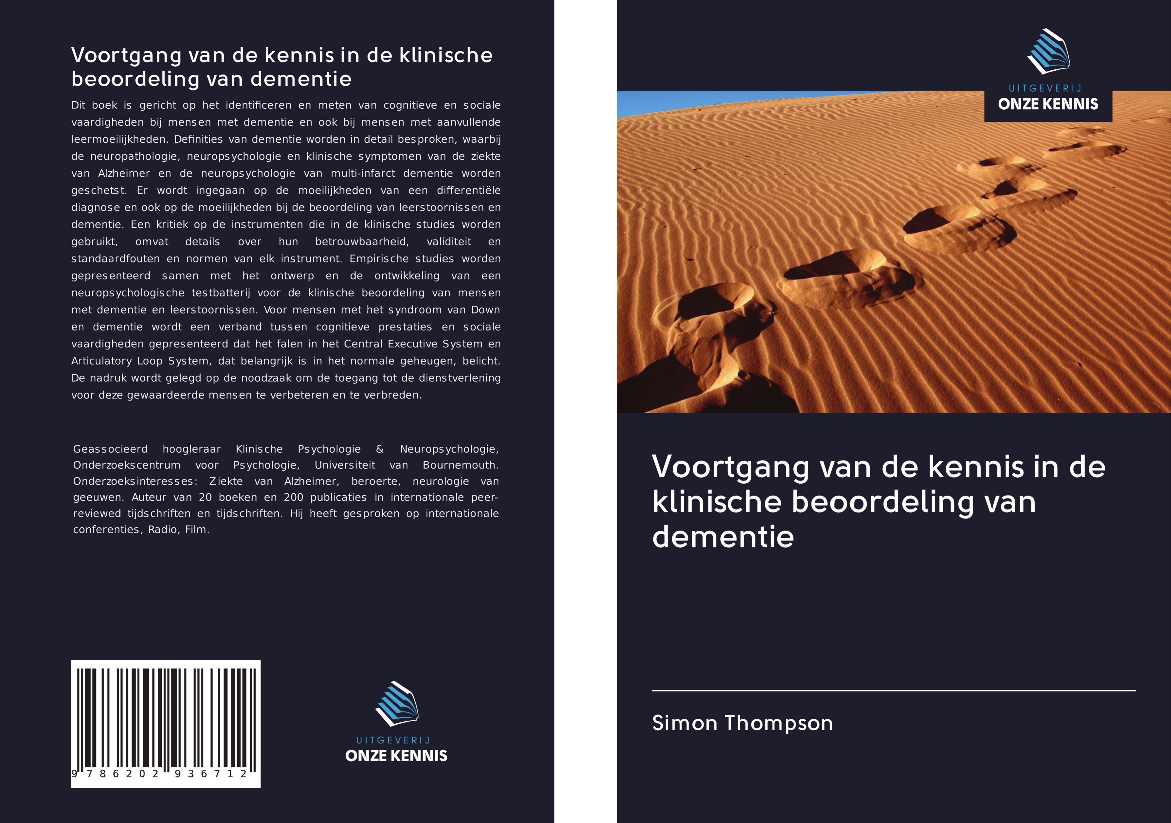 Vorderes Coverbild Voortgang van de kennis in de klinische beoordeling van dementie