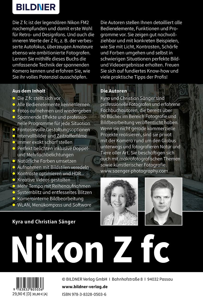 Rückseitencover Nikon Z fc
