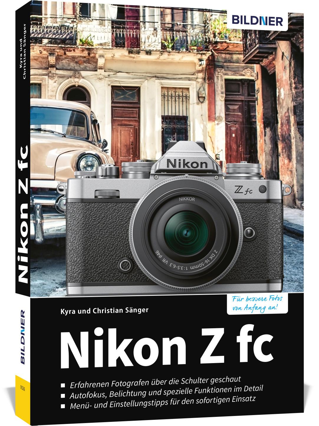 Vorderes Coverbild Nikon Z fc