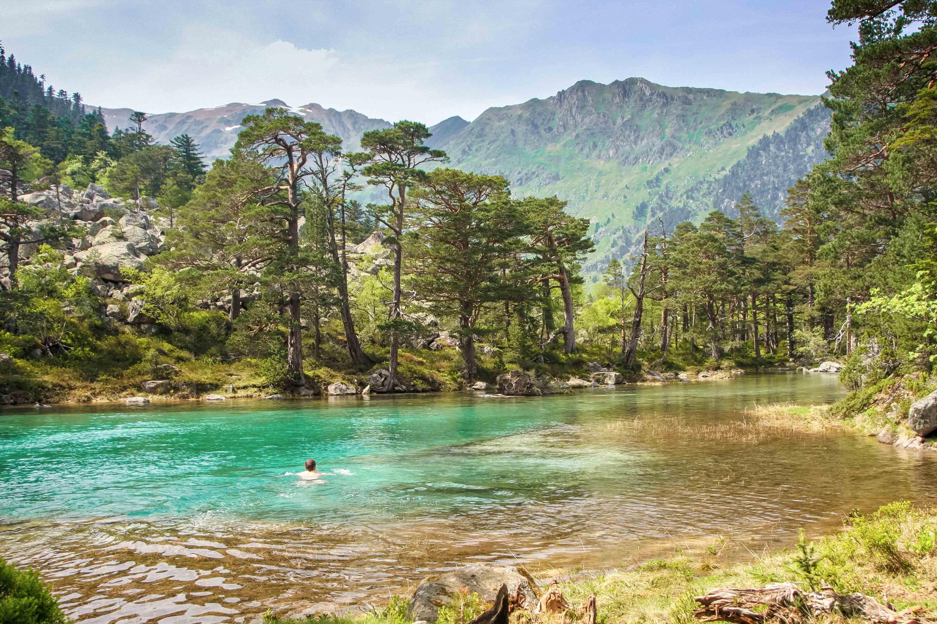 Beispielinhalt (Bild) Wild Swimming Frankreich