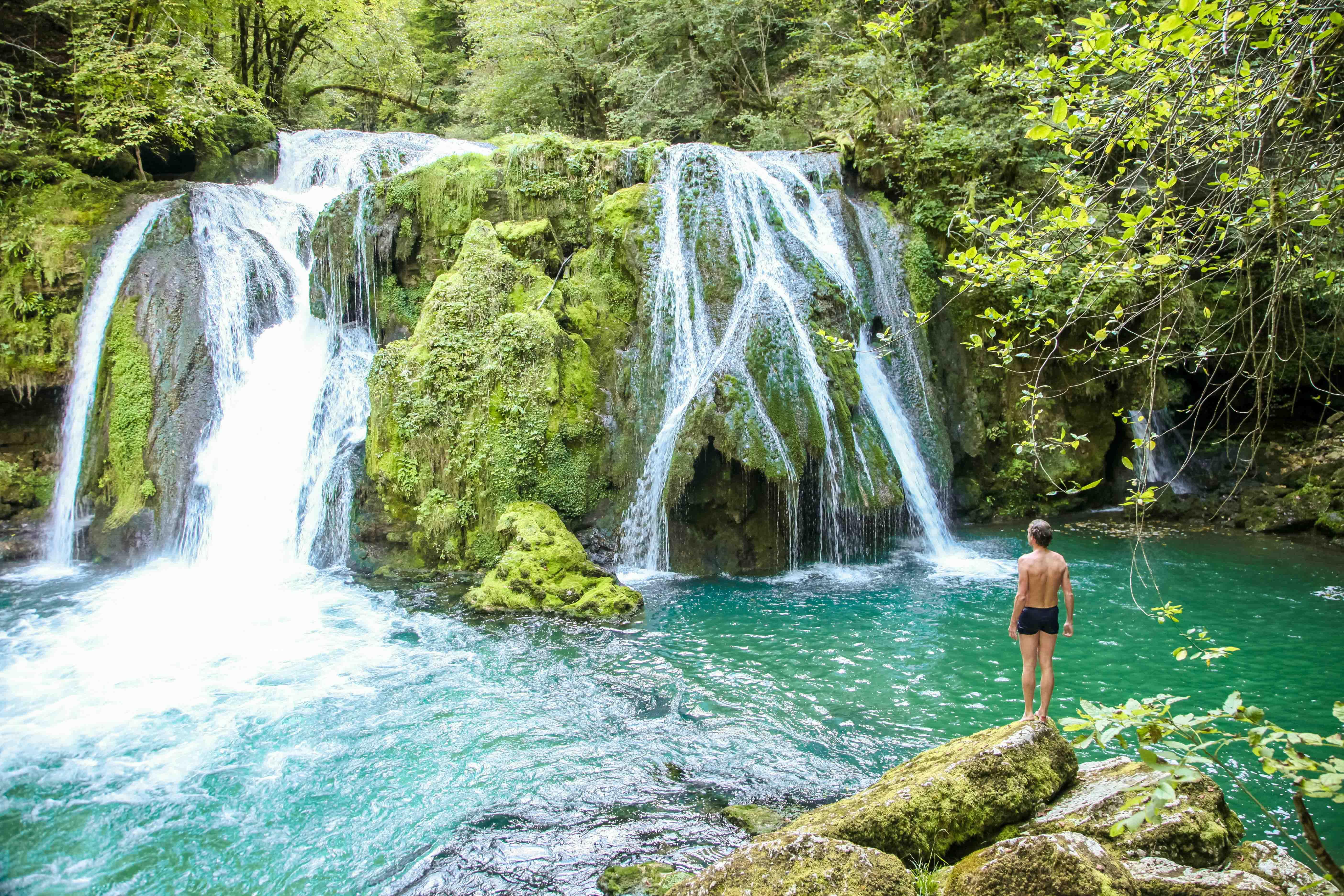 Beispielinhalt (Bild) Wild Swimming Frankreich