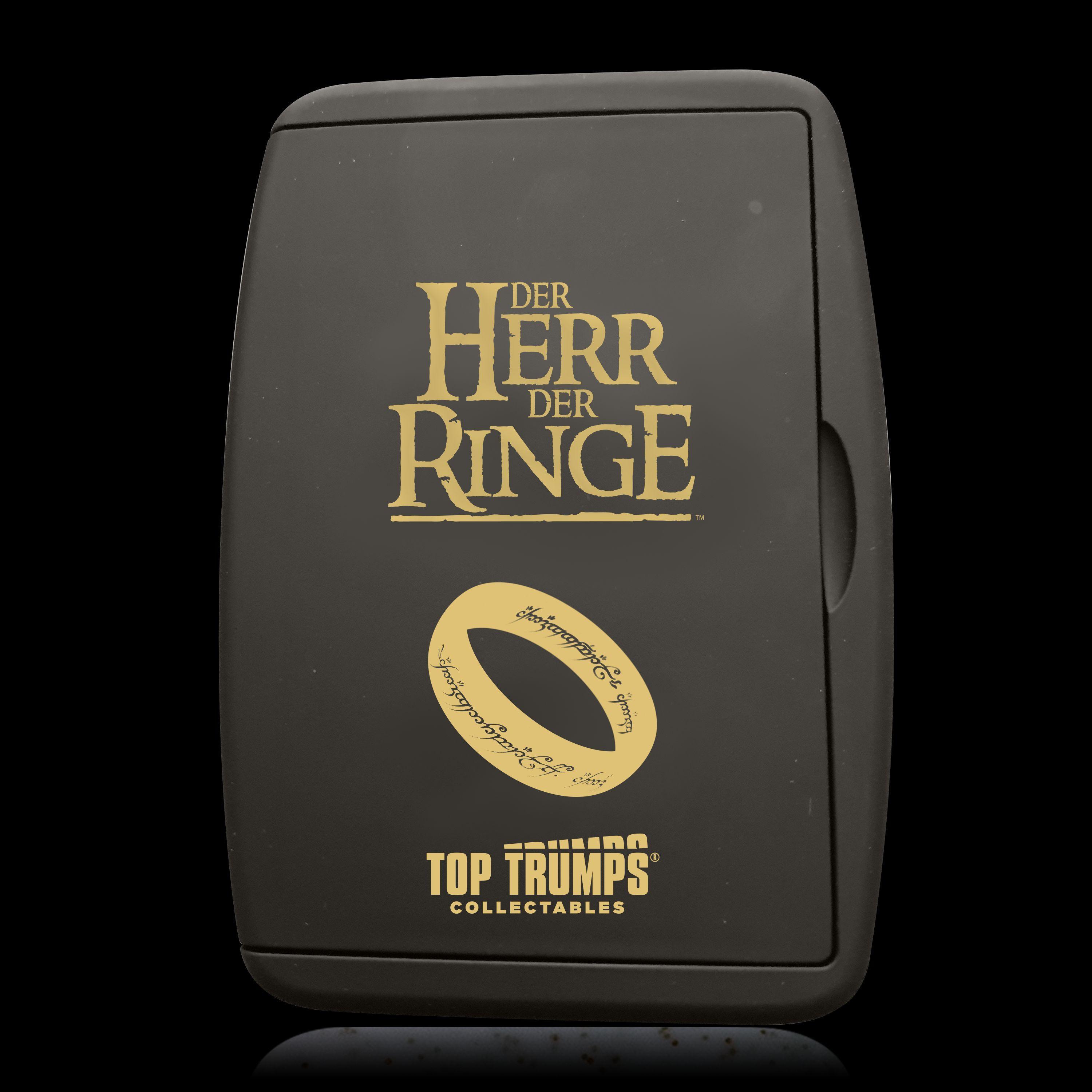 Vorderes Coverbild Top Trumps Herr der Ringe Collectables