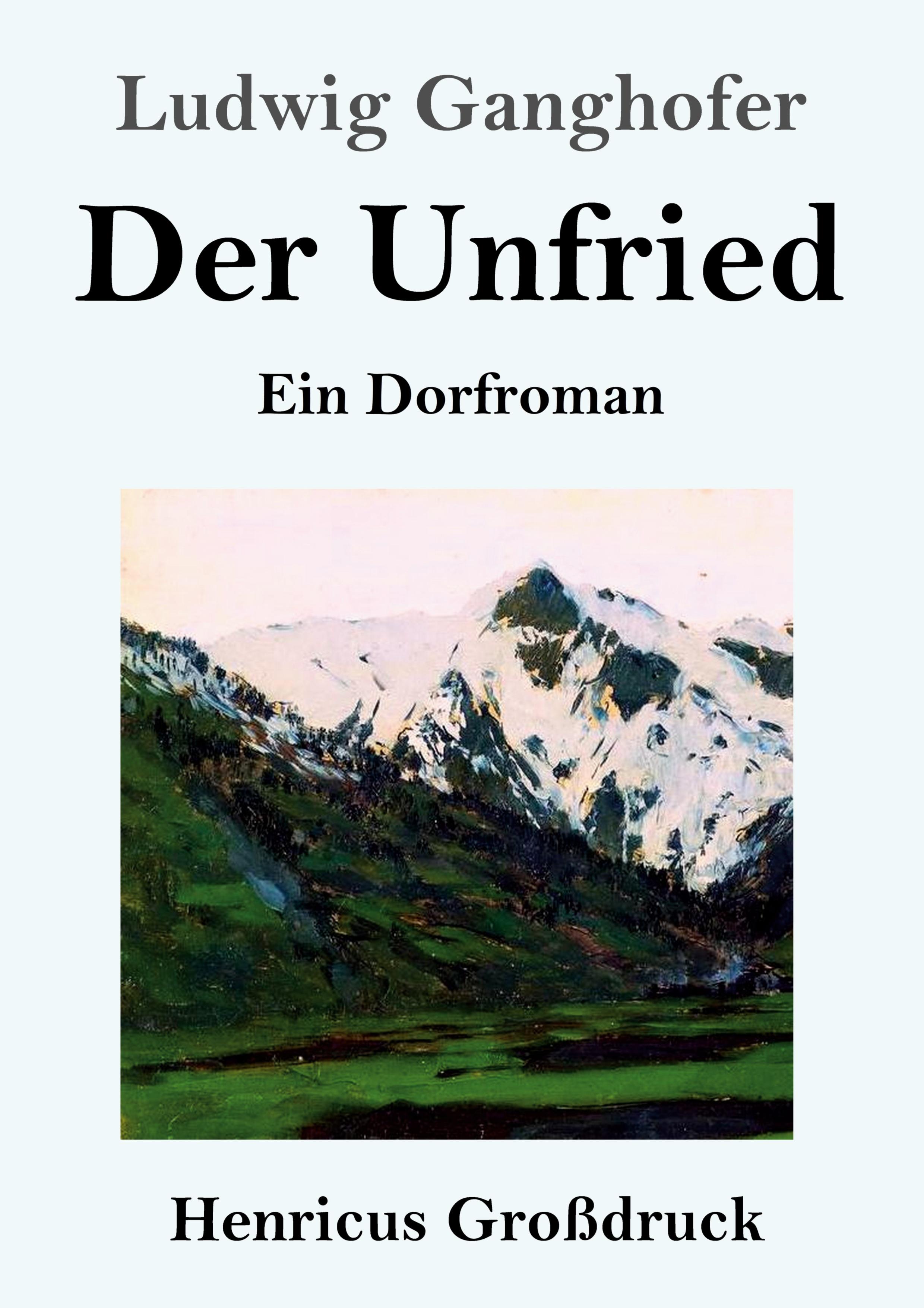 Vorderes Coverbild Der Unfried (Großdruck)