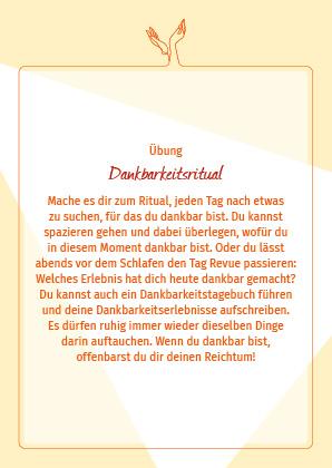Beispielinhalt (Bild) Das Lebensfreude-Kartenset