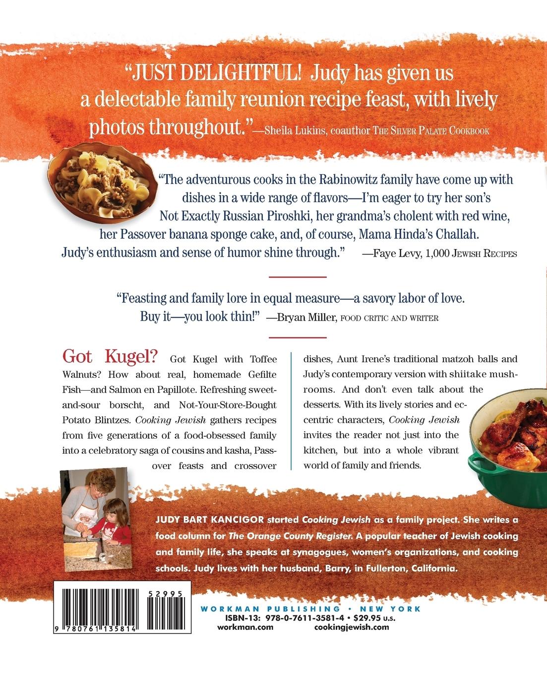 Rückseitencover Cooking Jewish