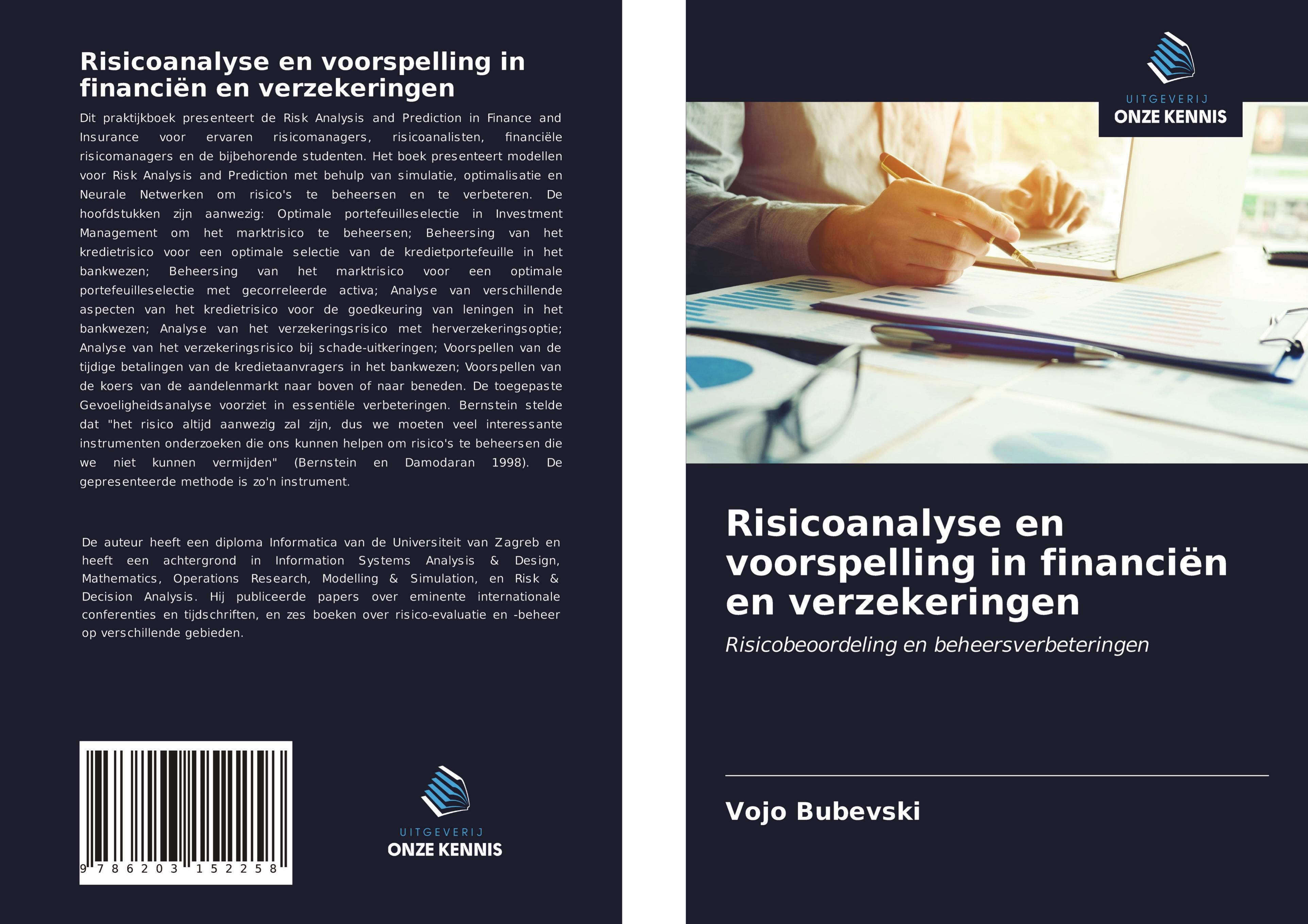 Vorderes Coverbild Risicoanalyse en voorspelling in financiën en verzekeringen