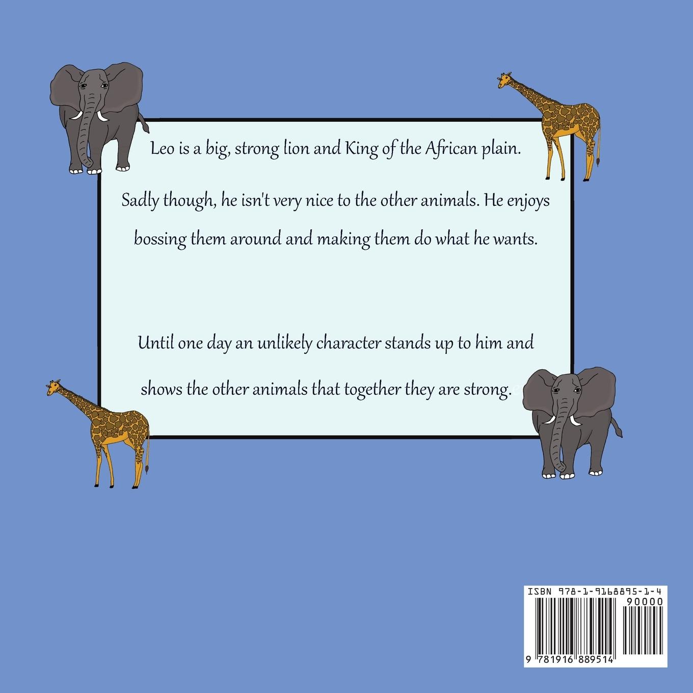 Rückseitencover Leo the Lion and the Unlikely Hero