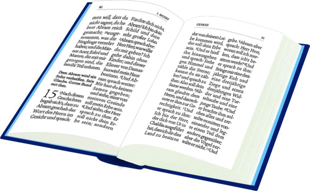 Beispielinhalt (Bild) Schlüsselanhänger - Bibel to go