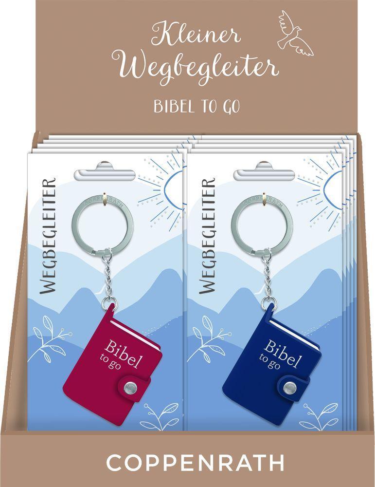Beispielinhalt (Bild) Schlüsselanhänger - Bibel to go