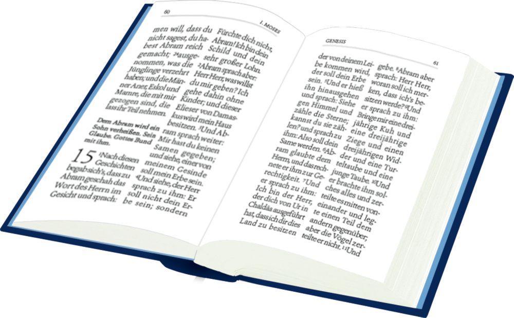 Beispielinhalt (Bild) Schlüsselanhänger - Bibel to go