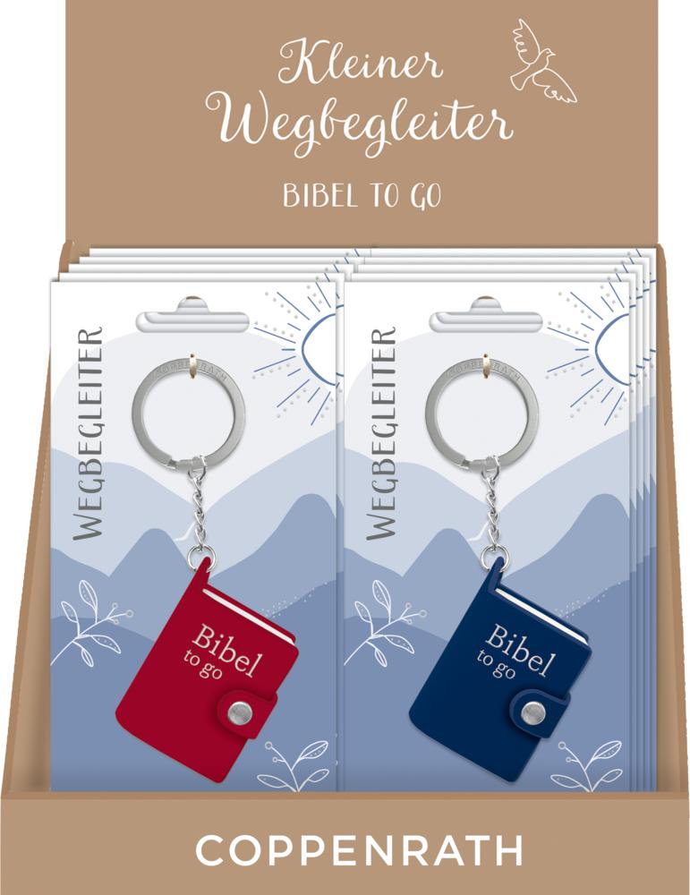 Vorderes Coverbild Schlüsselanhänger - Bibel to go